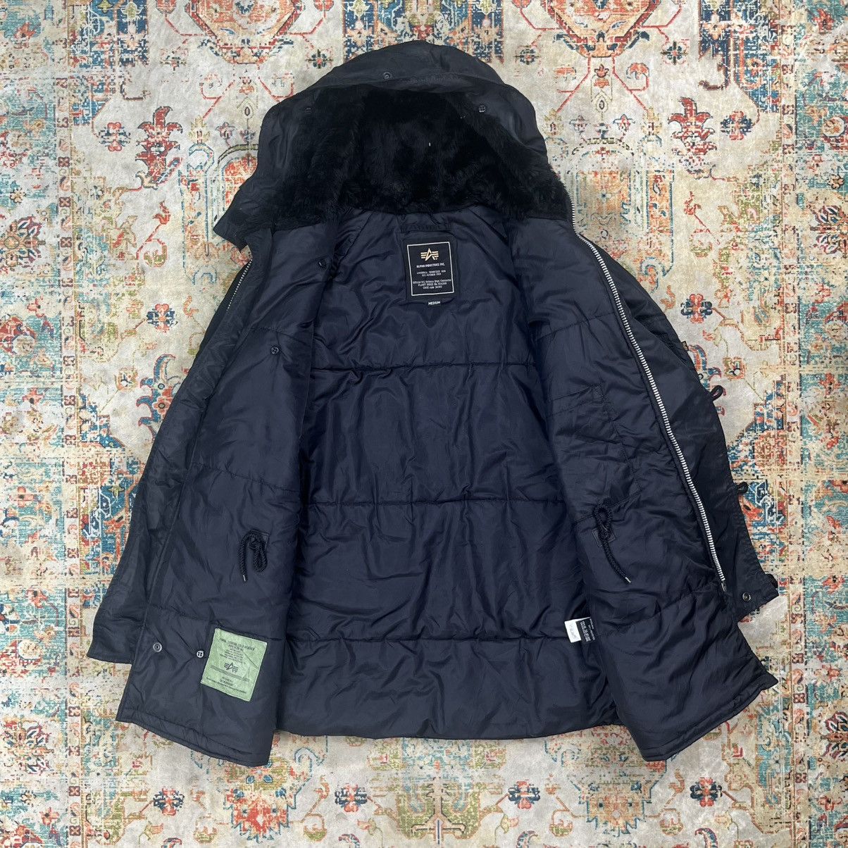 Alpha Industries Vintage Alpha Industries N3B Parka Winter Jacket Size US M / EU 48-50 / 2 - 2 Thumbnail