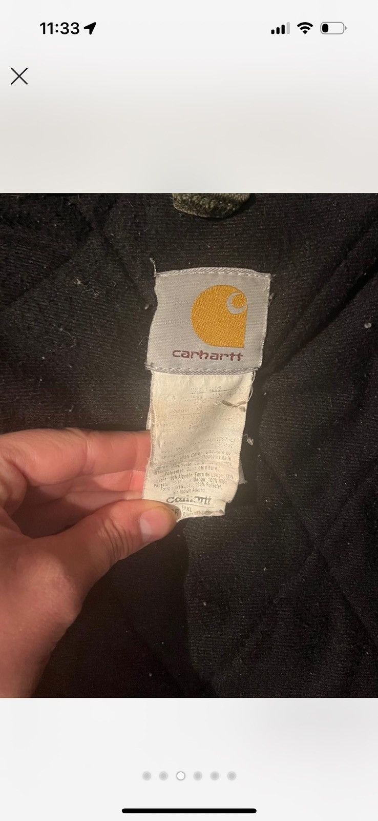 Carhartt Vintage 90s Olive Green Carhartt Detroit Jacket Size XXL Size US XXL / EU 58 / 5 - 4 Thumbnail