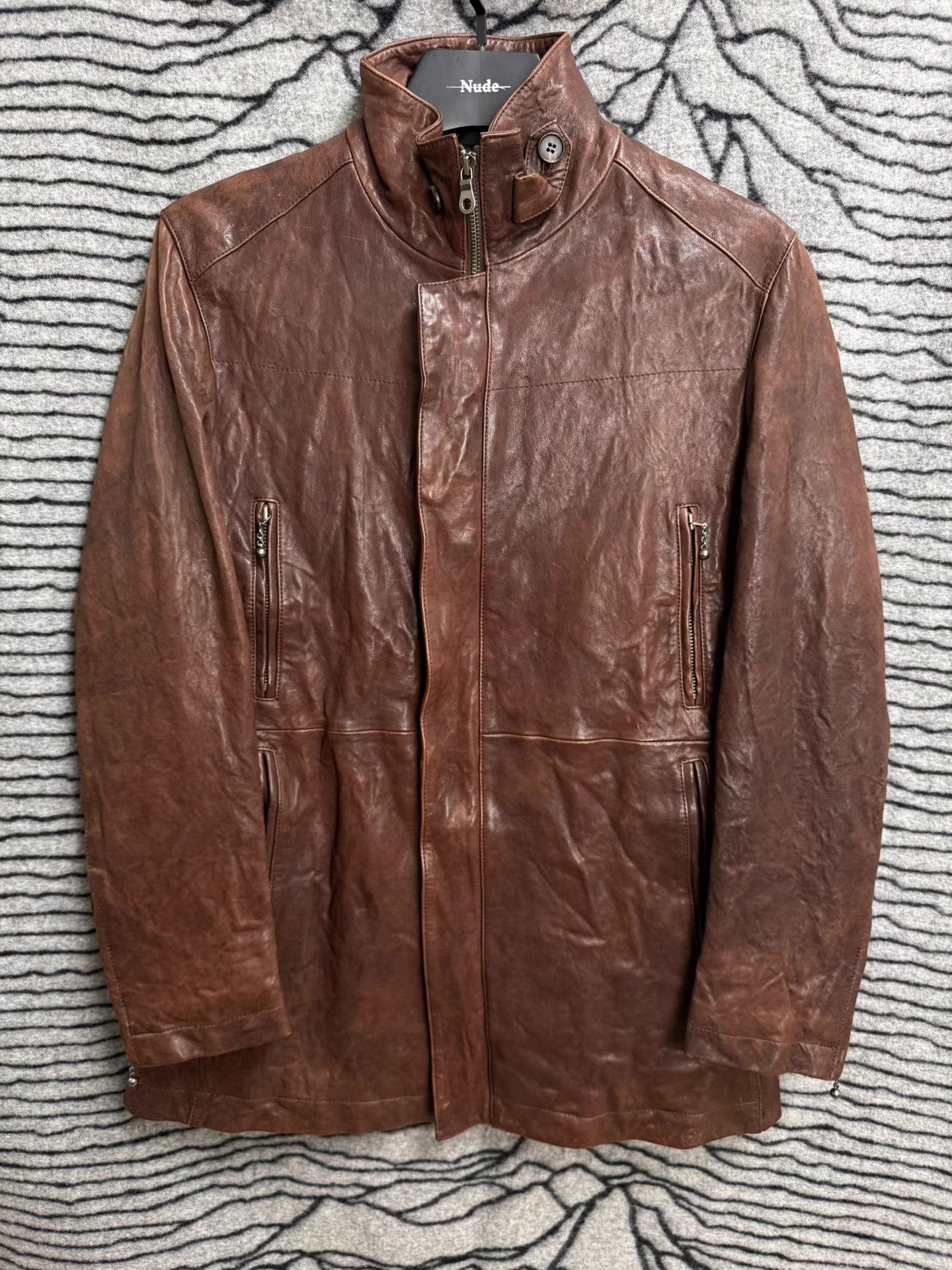 Yohji Yamamoto A.A.R x Yohji Yamamoto Washed Sheepskin Jacket K20 Size US S / EU 44-46 / 1 - 1 Thumbnail