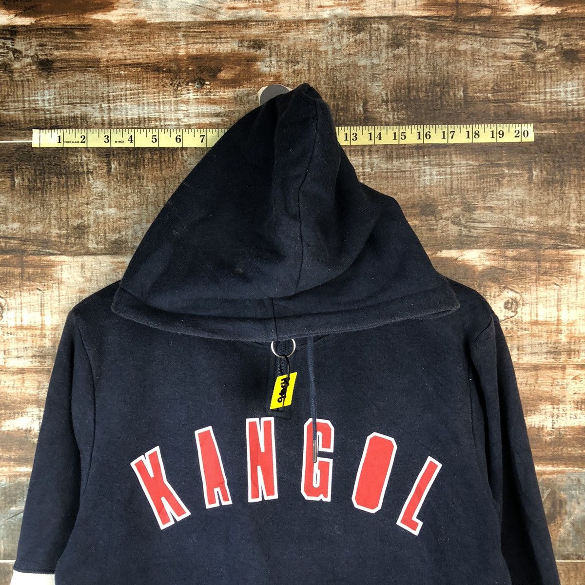 Kangol × Vintage Kangol 5 Zip Five Dark Blue Hoodie sweatshirt #A2026 Size US M / EU 48-50 / 2 - 4 Thumbnail