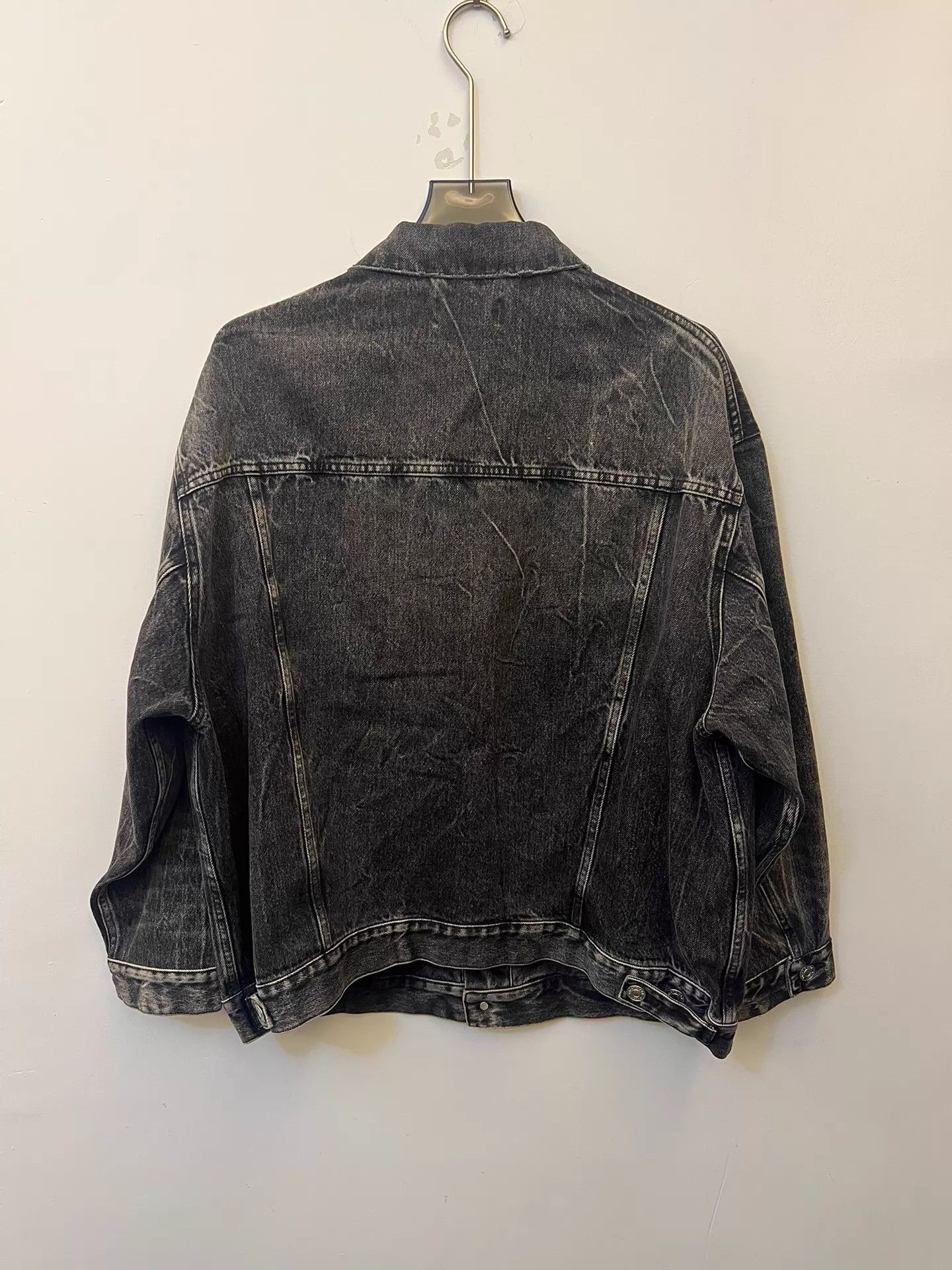 Balenciaga Balenciaga 5:20 Capsule Denim Jacket Black & Gray XS Size US XS / EU 42 / 0 - 2 Thumbnail