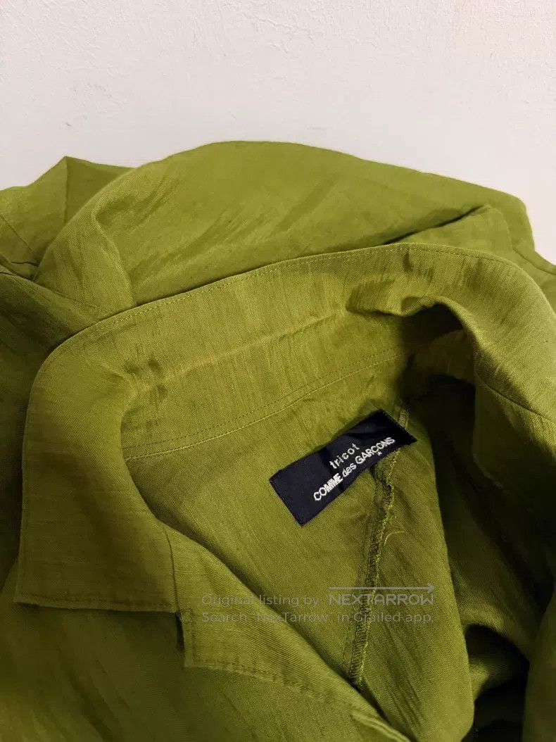 Comme des Garcons Comme Des Garcons size F Green Top Size S / US 4 / IT 40 - 6 Thumbnail