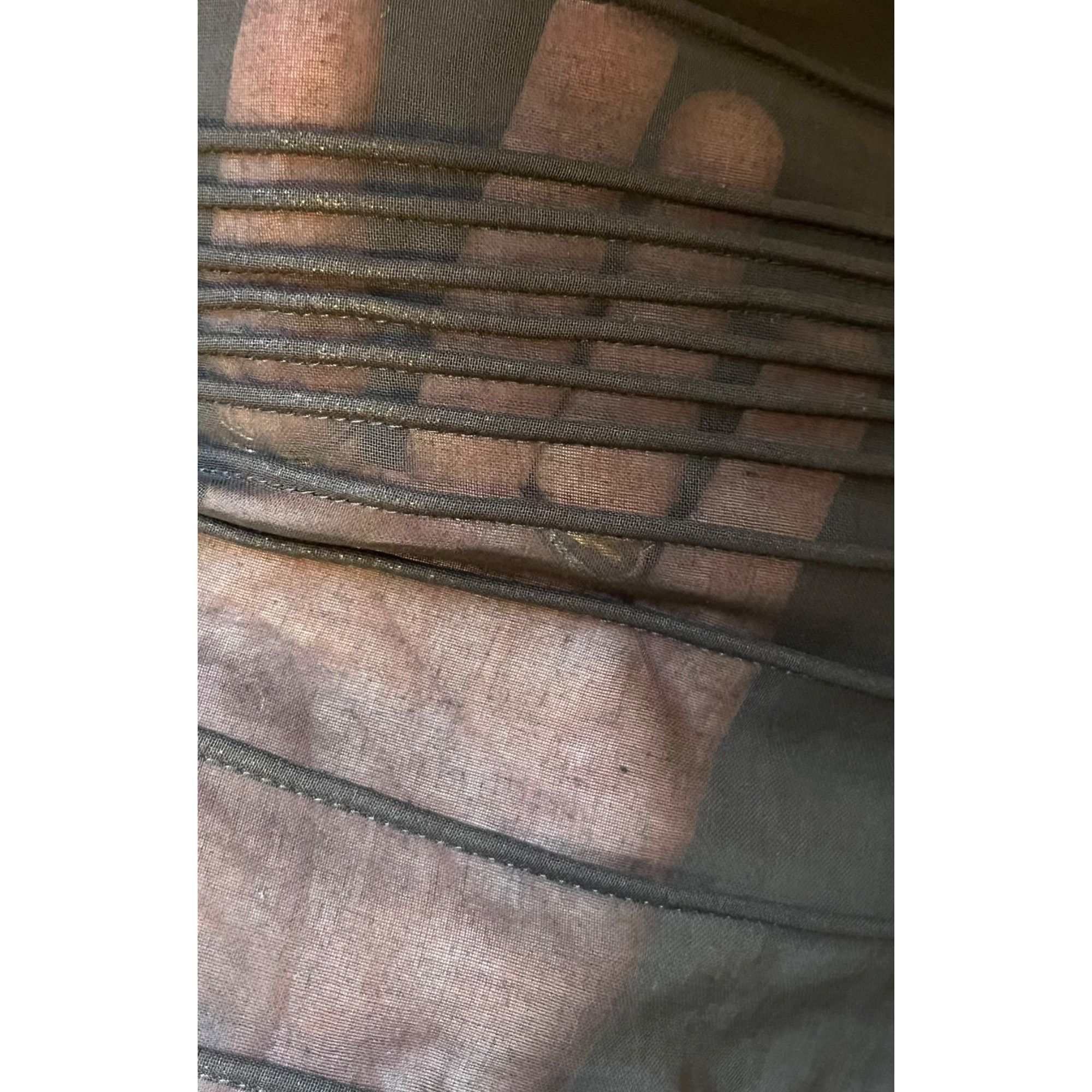 Akris $900 Akris Punto 40 US 8 Skirt Black Tulle Crinoline Striped Size 30" / US 8 / IT 44 - 2 Thumbnail