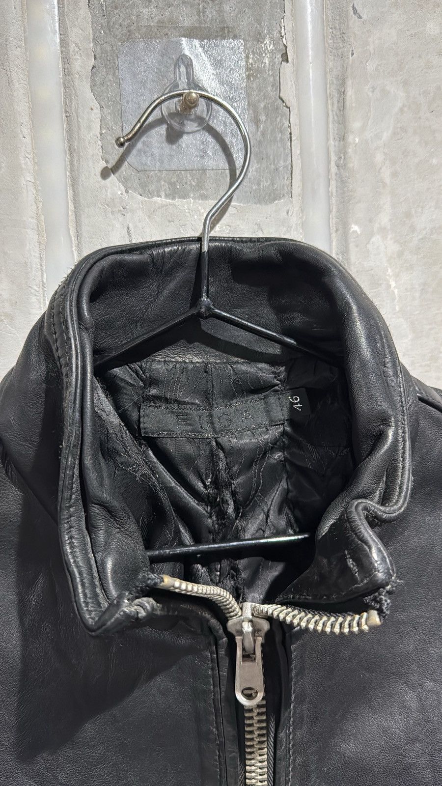 GOSTAR DE FUGA Rare Fuga Multi Zip Leather Jacket Size US M / EU 48-50 / 2 - 5 Thumbnail