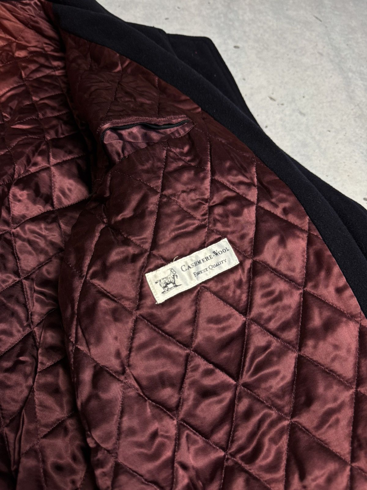 Hugo Boss Vintage 90s Hugo Boss Wool Cashmere Bomber Jacket Size US XL / EU 56 / 4 - 7 Thumbnail