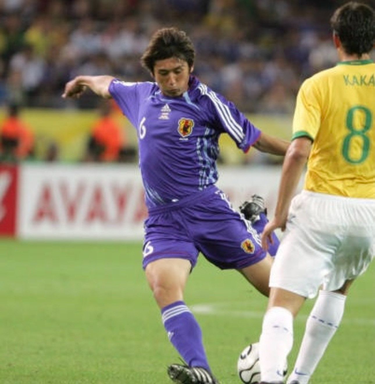 Adidas Japan WC2006 home shirt #6 K.Nakata (bnwt) Size US L / EU 52-54 / 3 - 8 Thumbnail