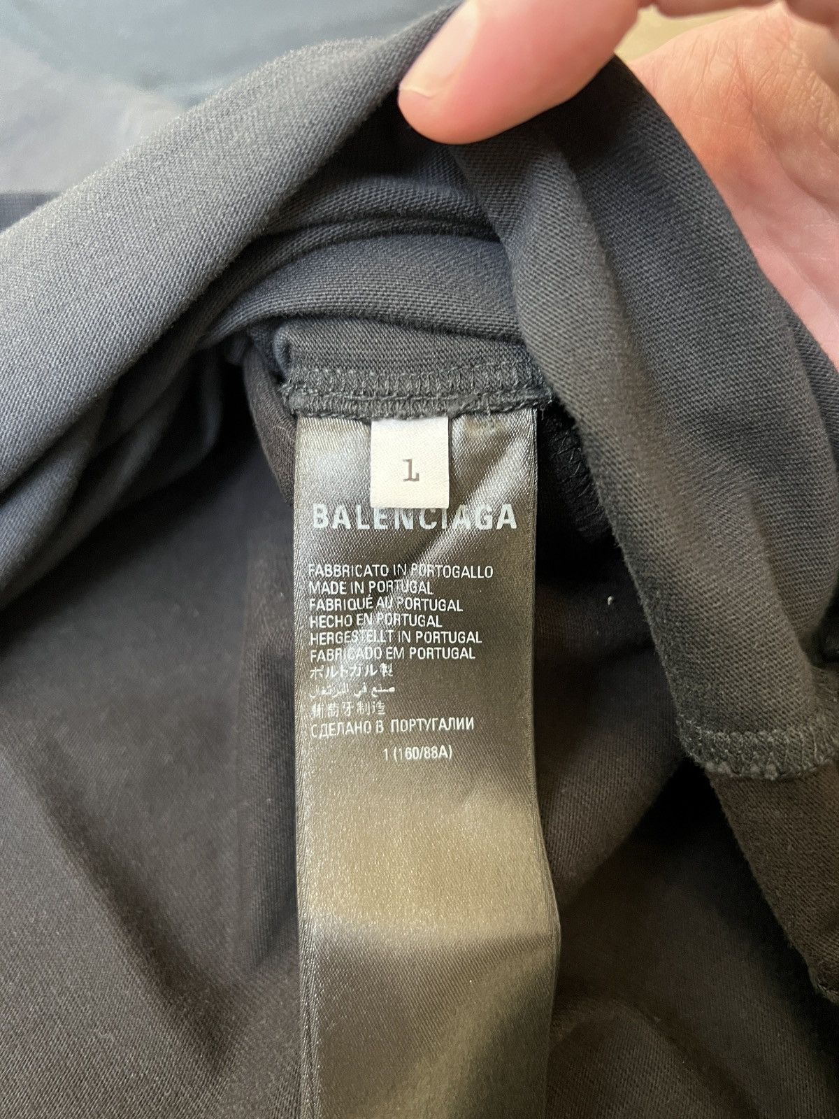 Balenciaga Balenciaga Speed Hunters Upside Down T shirt Size US S / EU 44-46 / 1 - 3 Thumbnail