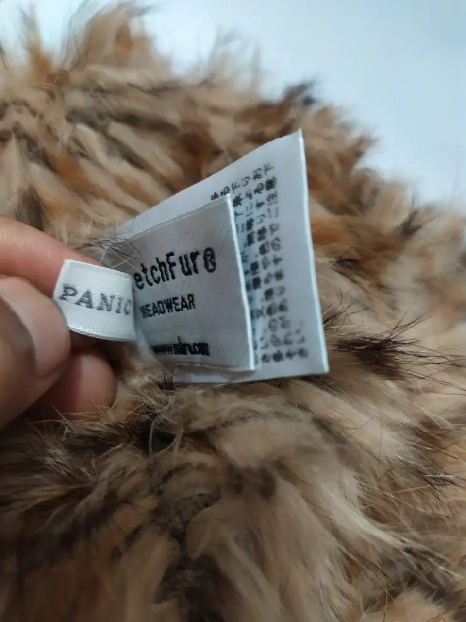 Japanese Brand Ciao Panic Fur Hats Size ONE SIZE - 7 Thumbnail