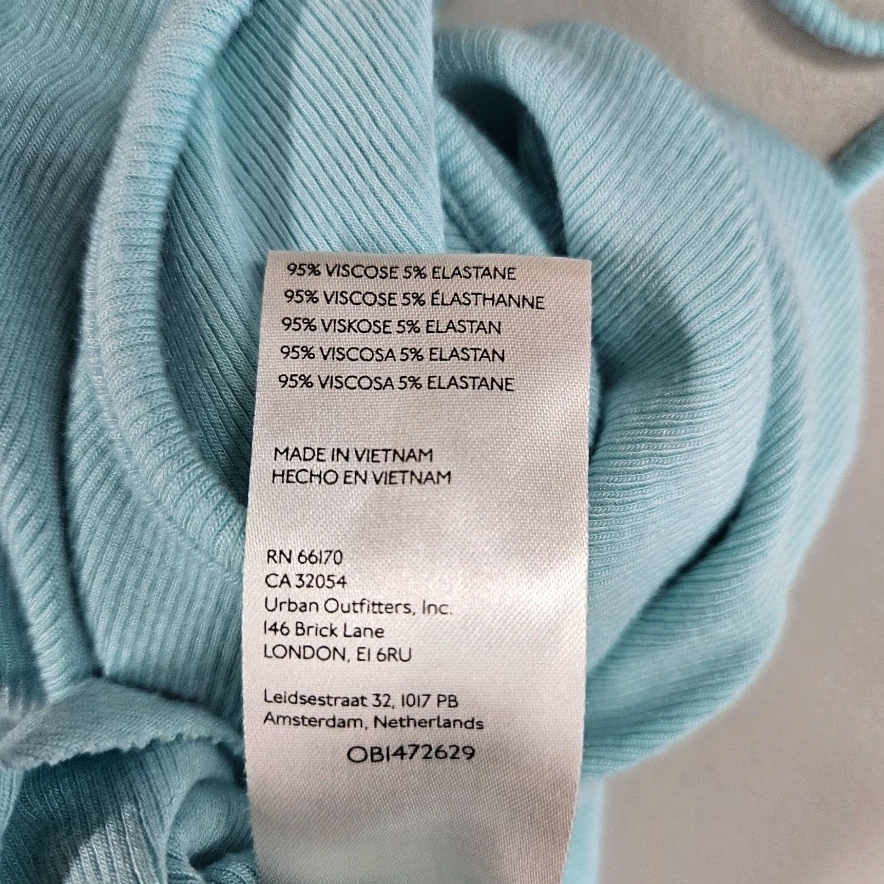 Vintage We The Free Womens Tank Top Sz S Blue Viscose Rock Your World Strappy Sleeveless Shirt Tank Size S / US 4 / IT 40 - 5 Thumbnail