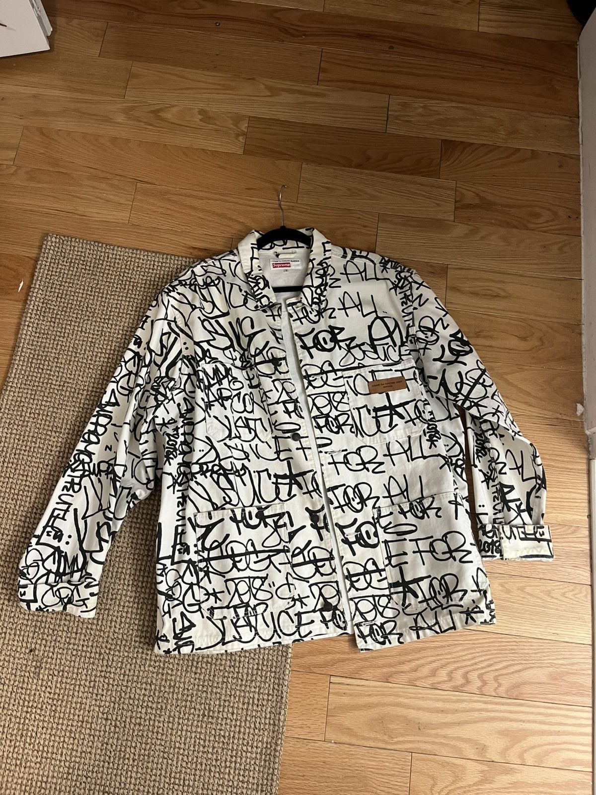 Comme Des Garcons Supreme Work Jacket | Grailed Comme Des Garcons Supreme Work Jacket | Grailed