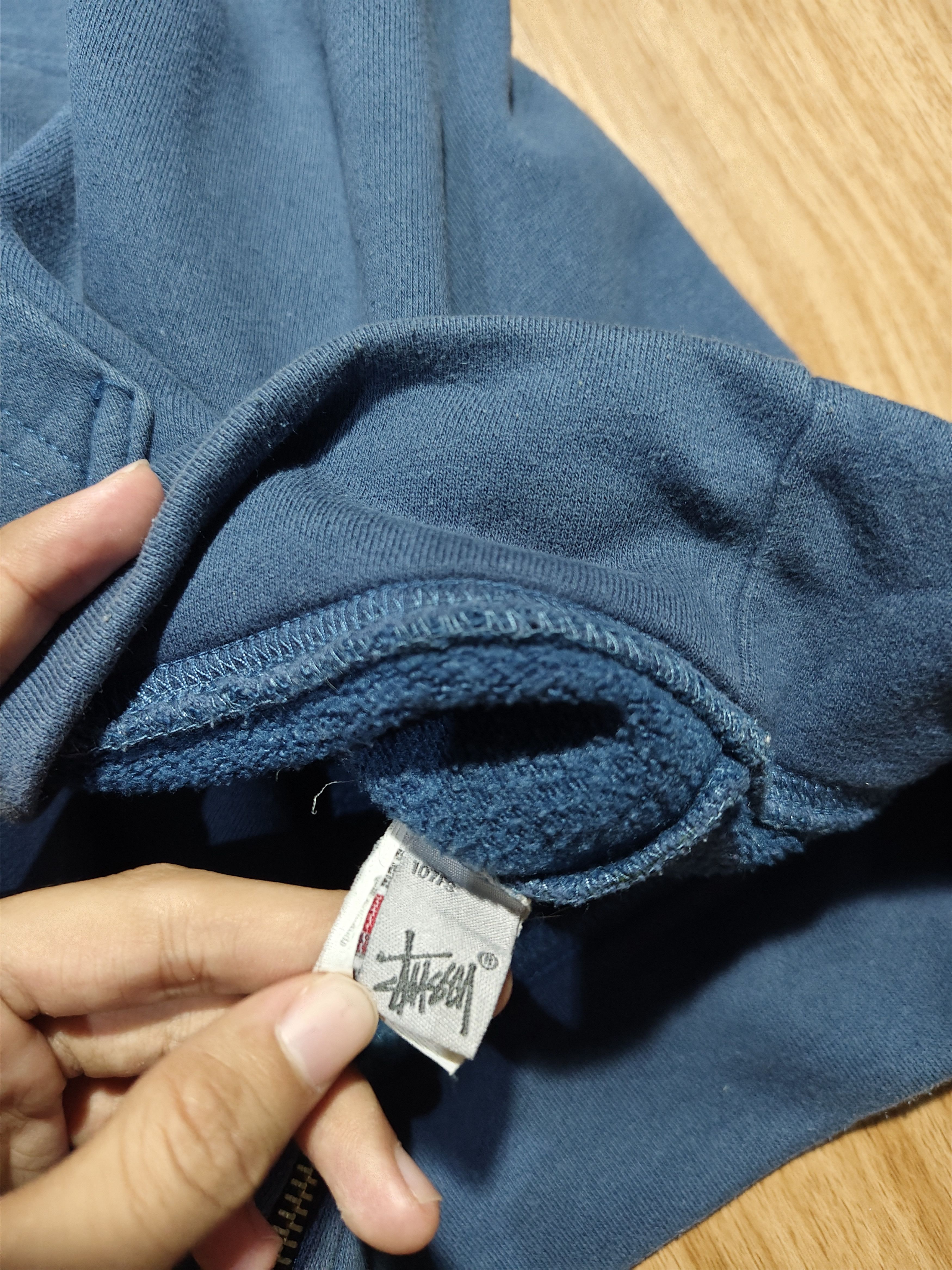 Stussy Vtg Stussy gear NYL MCMLXXX zip hoodie embossed YKK Size US XL / EU 56 / 4 - 4 Thumbnail