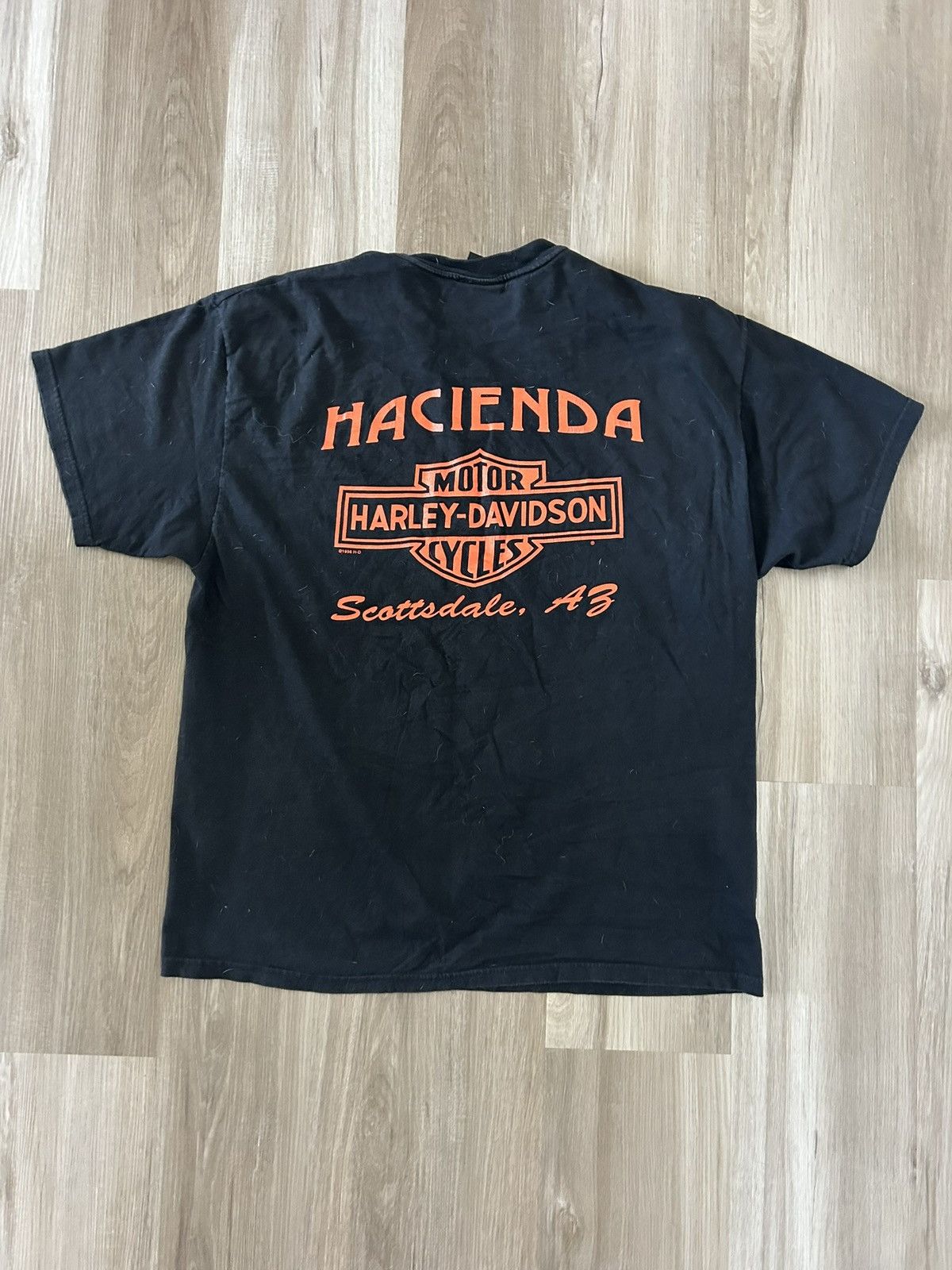 Harley Davidson Vintage Harley Davidson Tee Size US XL / EU 56 / 4 - 4 Thumbnail