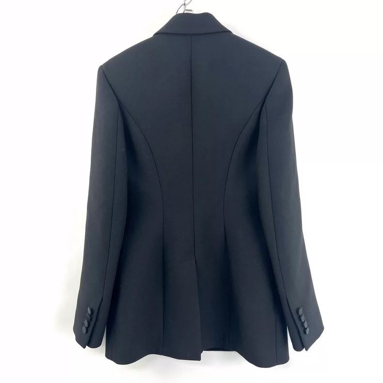Alexander McQueen Alexander McQUEEN Black rhinestone heavy industry embroider Size XS / US 0-2 / IT 36-38 - 3 Thumbnail