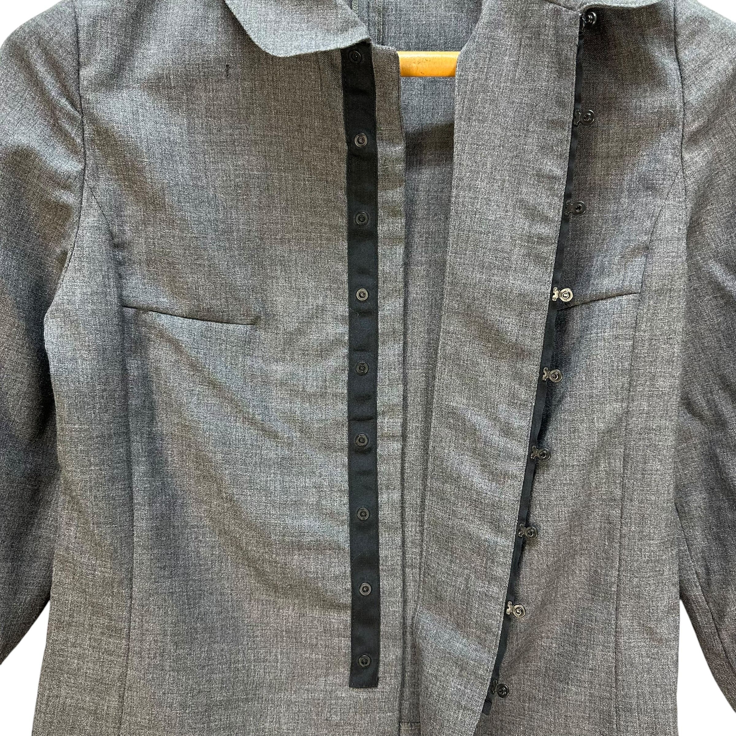 Sunao Kuwahara I.S. SUNAO KUAWAHARA Snap Button Shirt Jacket #A65-1558 Size M / US 6-8 / IT 42-44 - 7 Thumbnail