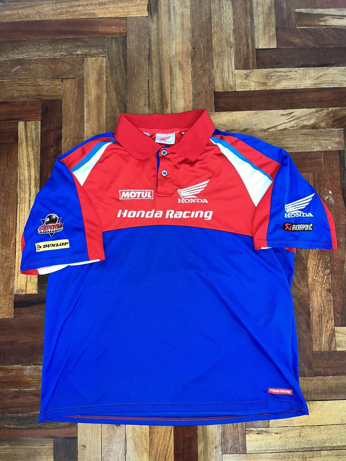 Honda × Vintage Honda Racing Motul Vintage Polo Size US XXL / EU 58 / 5 - 1 Thumbnail