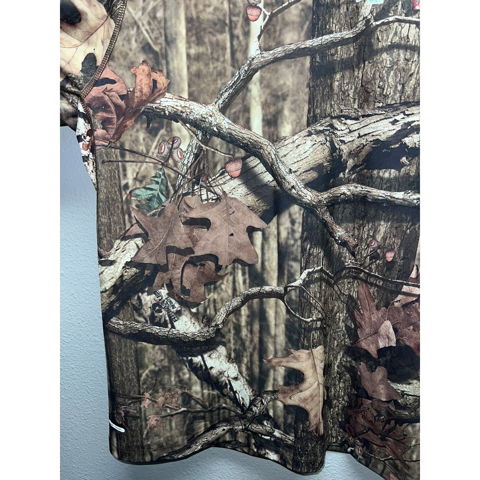 Starter Mossy Oak Break Up Camo Shirt Starter Polyester Green Tee M Size US M / EU 48-50 / 2 - 5 Thumbnail