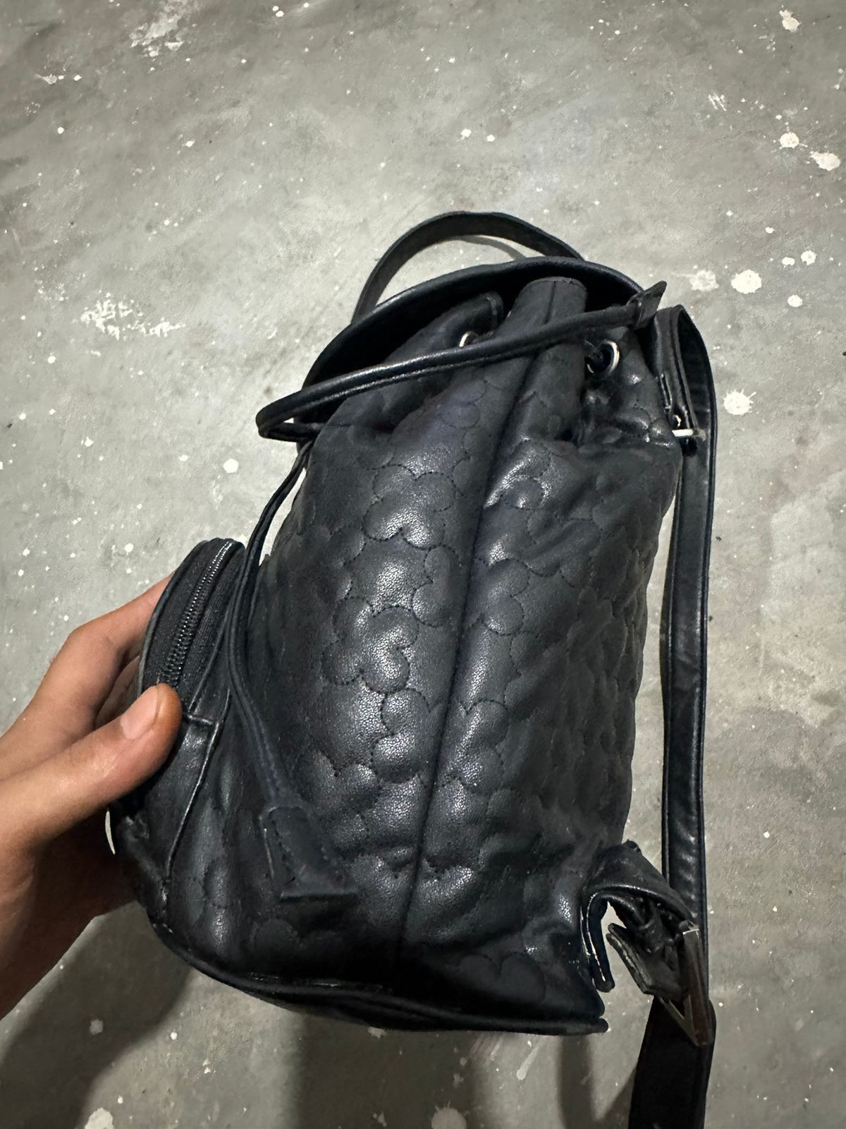 Yohji Yamamoto Ysaccs by Yohji Yamamoto Leather Backpack Size ONE SIZE - 5 Thumbnail