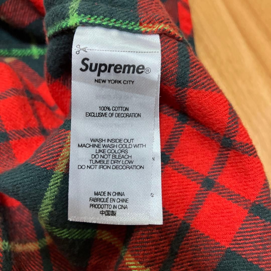 Supreme × Undercover Arabic Tartan Check Button Up Shirt Size US XL / EU 56 / 4 - 6 Thumbnail