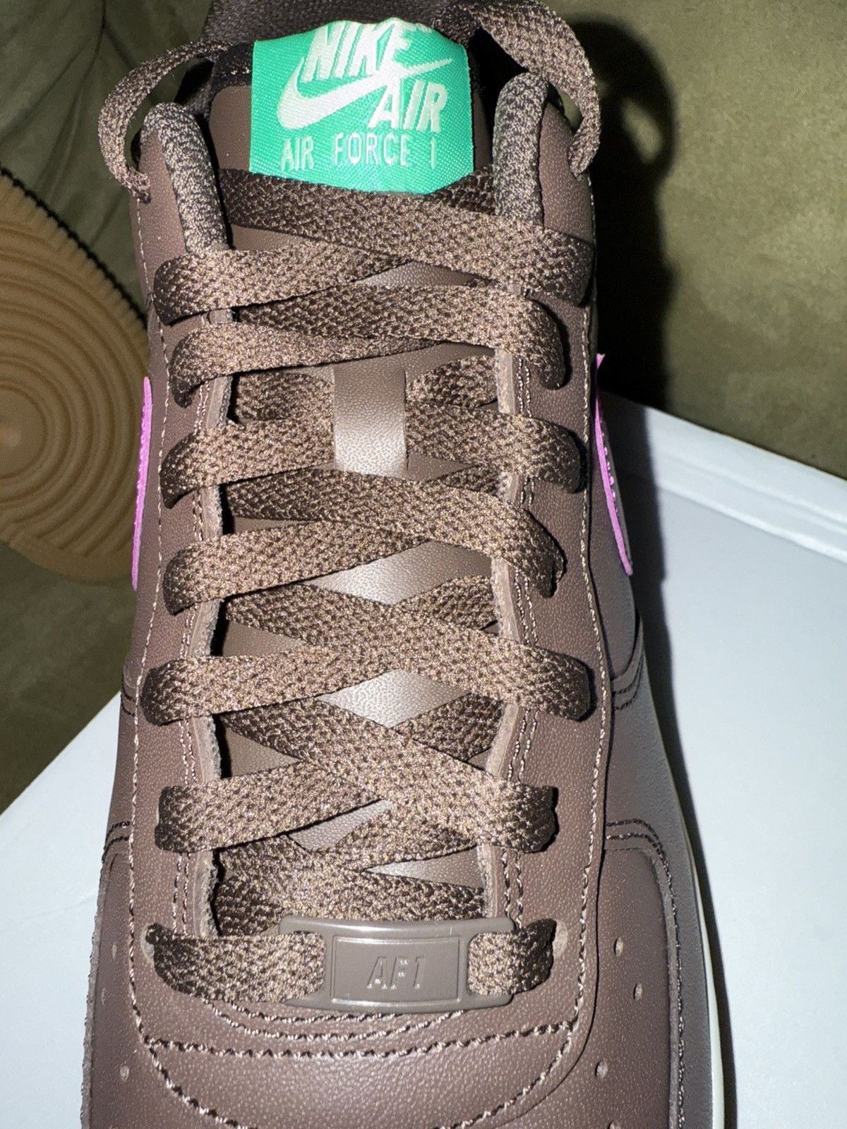Nike Nike Air Force 1 ‘07 “Baroque” low-top sneakers, NEW w/ Box! Size US 13 / EU 46 - 13 Thumbnail