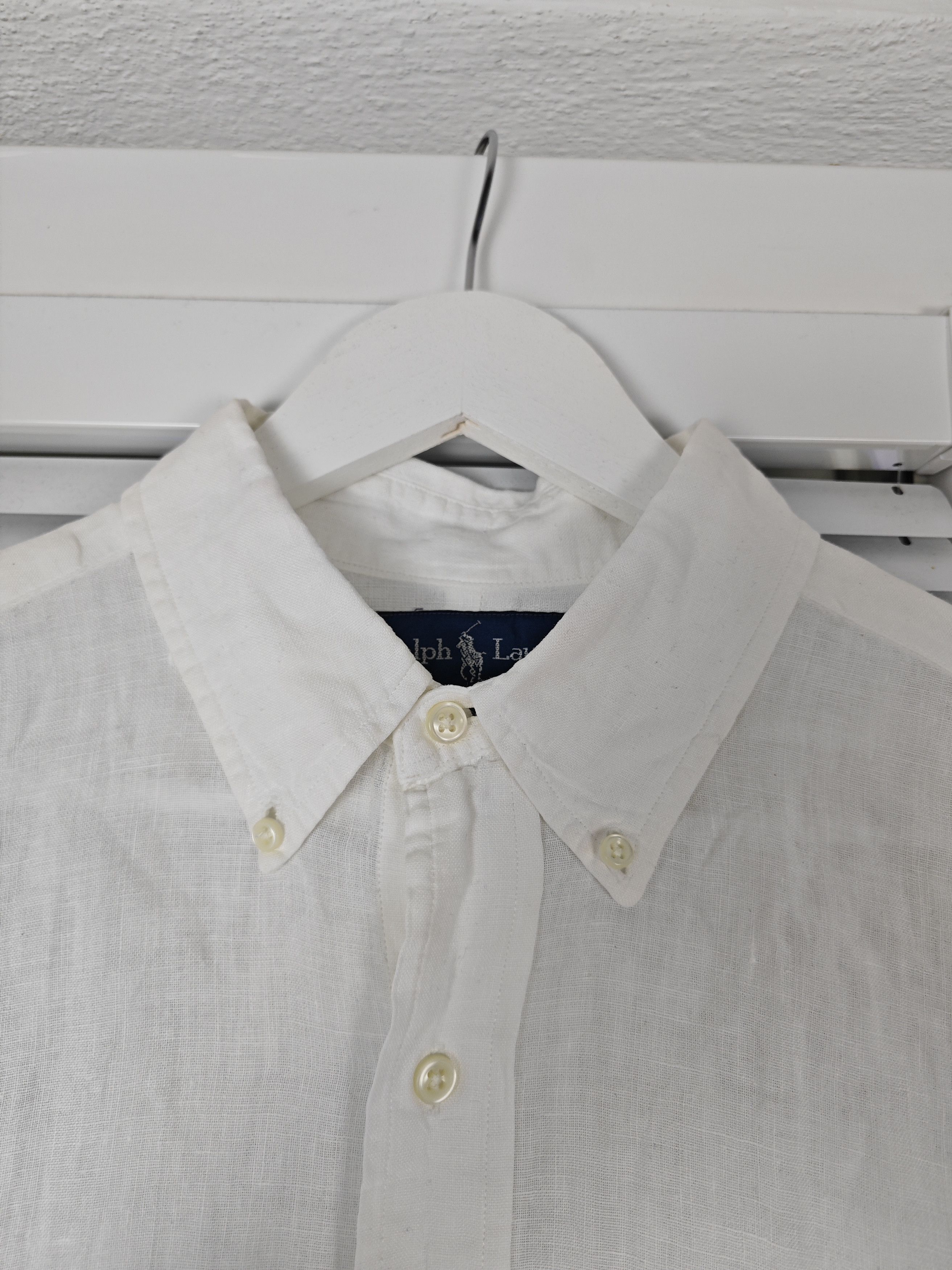 Polo Ralph Lauren Polo Ralph Lauren Vintage Linen Shirt Size US L / EU 52-54 / 3 - 4 Thumbnail
