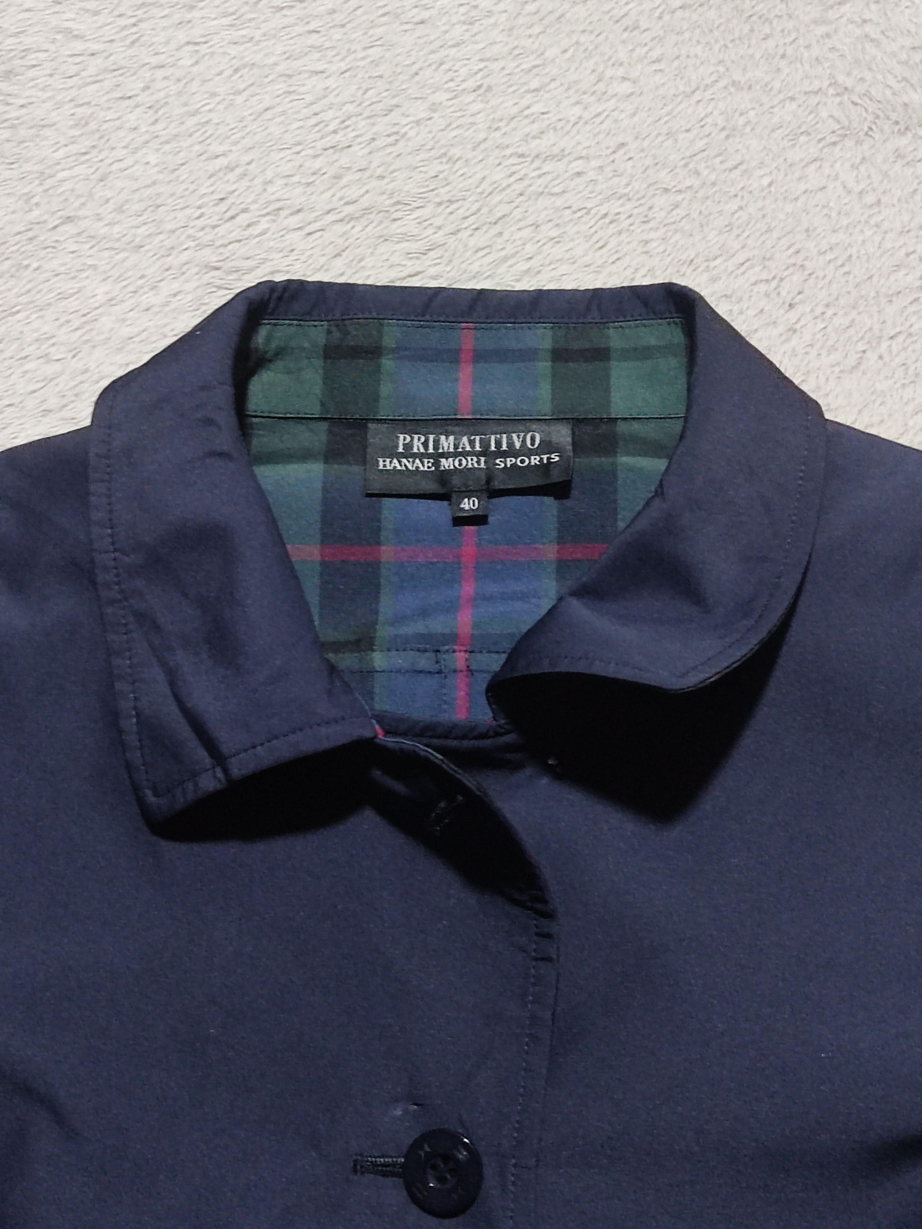 Hanae Mori PRIMATTIVO Hanae Mori Sports Technical Belted Jacket Tartan Size M / US 6-8 / IT 42-44 - 3 Thumbnail