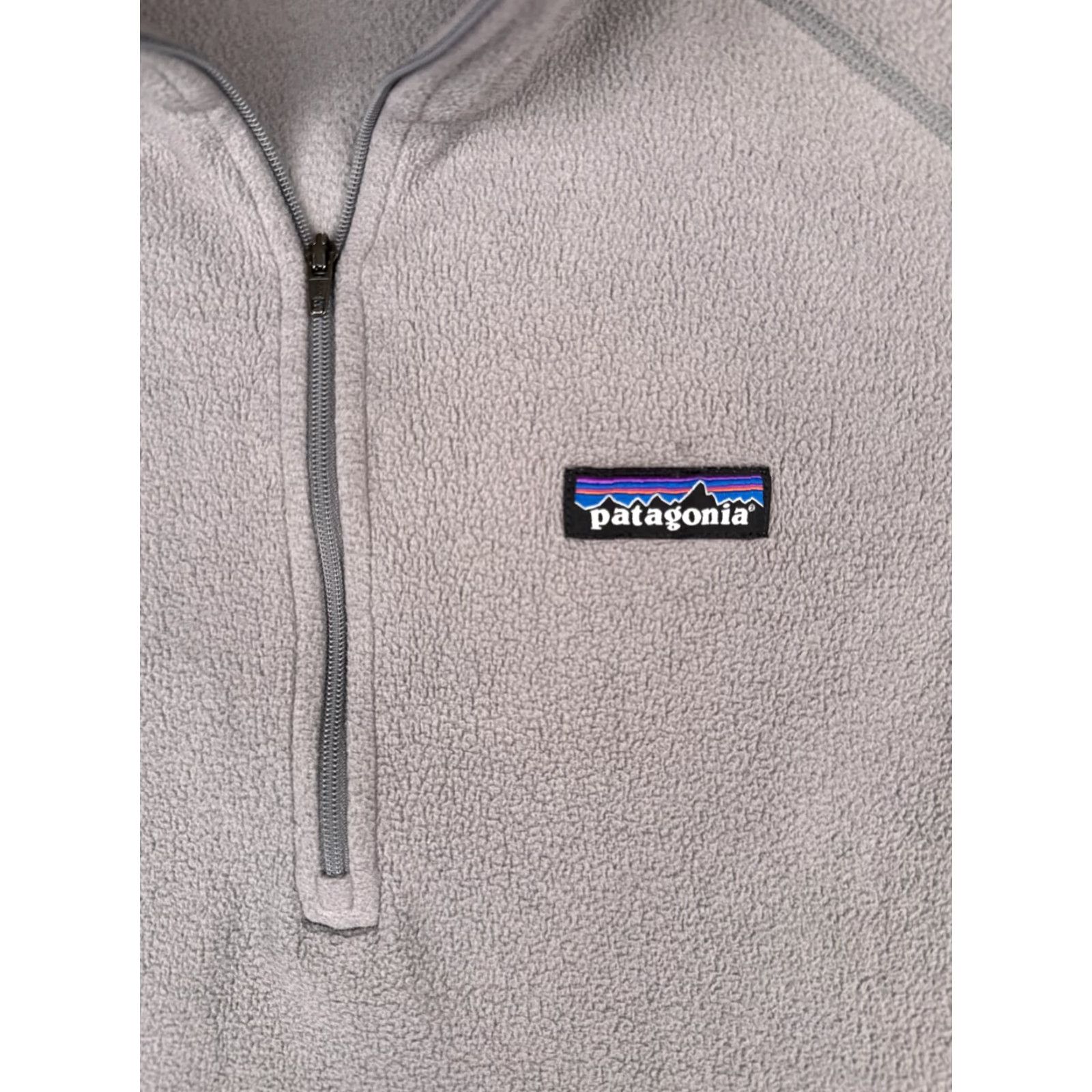 Patagonia Patagonia Jacket Womens Large Gray 1/4 Zip Fleece Polyester Long Sleeve $ Size L / US 10 / IT 46 - 6 Thumbnail