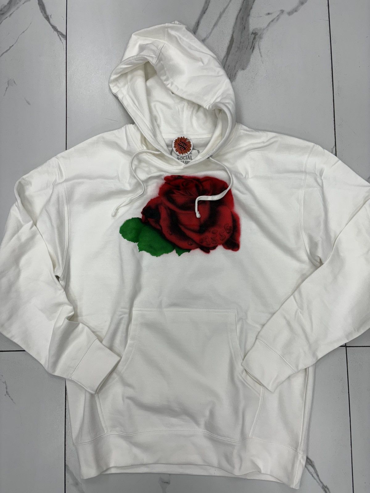 Anti Social Social Club Anti Social Social Club Polo Cutty The 101 Hoodie “White” Size US L / EU 52-54 / 3 - 1 Thumbnail