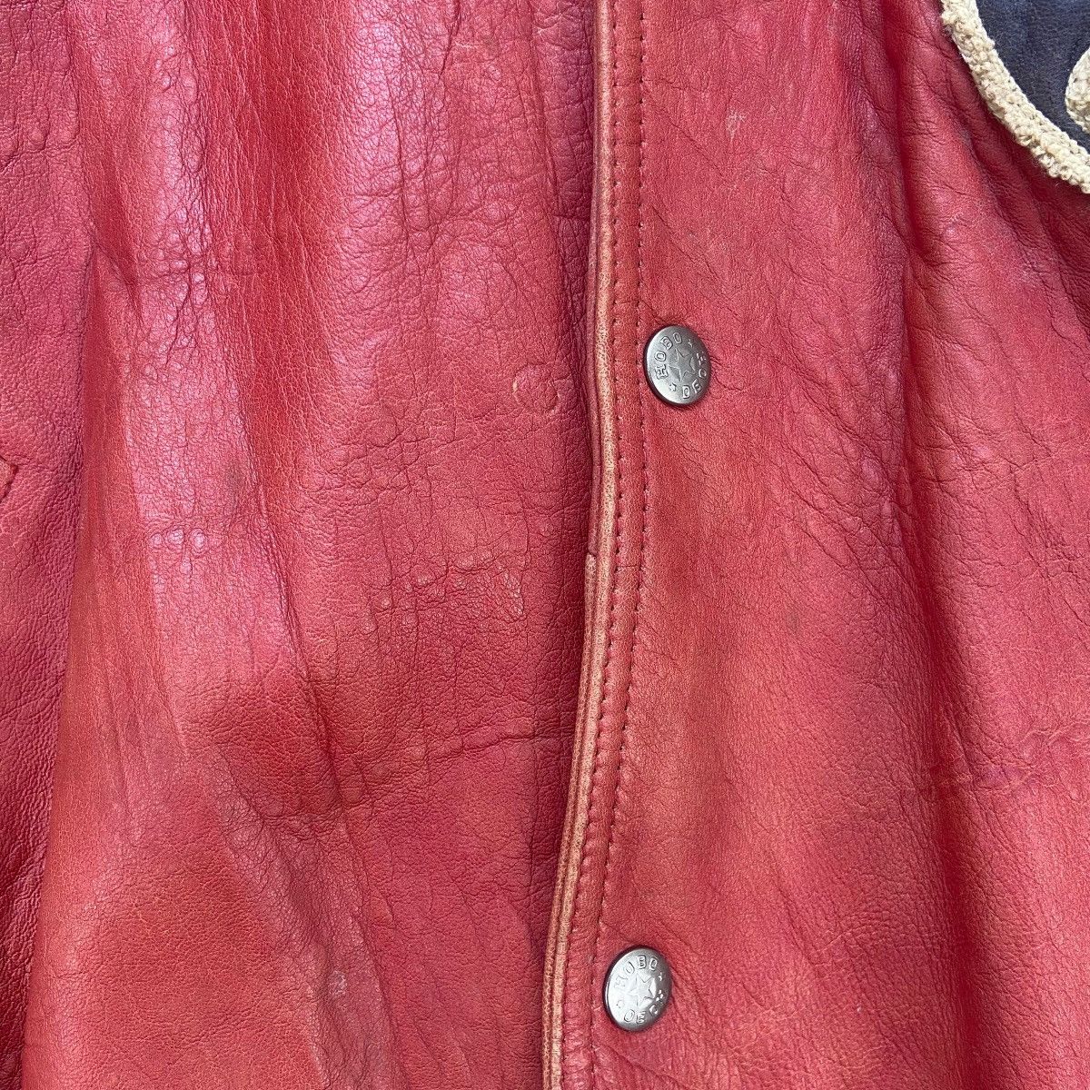 Hobo Vtg North Beach Leather Michael Hoban 8 Ball Leather Jacket Size US M / EU 48-50 / 2 - 20 Thumbnail