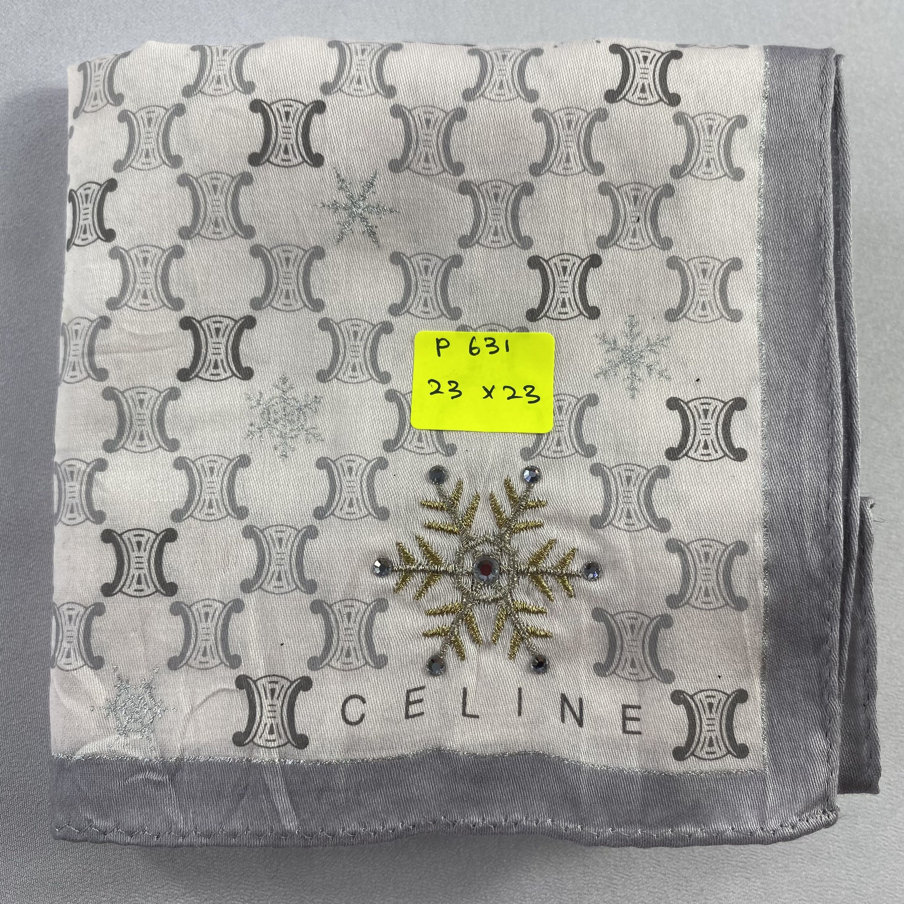 Celine × Vintage Celine Neckerchief / Bandana / Handkerchief-P631 Size ONE SIZE - 5 Thumbnail