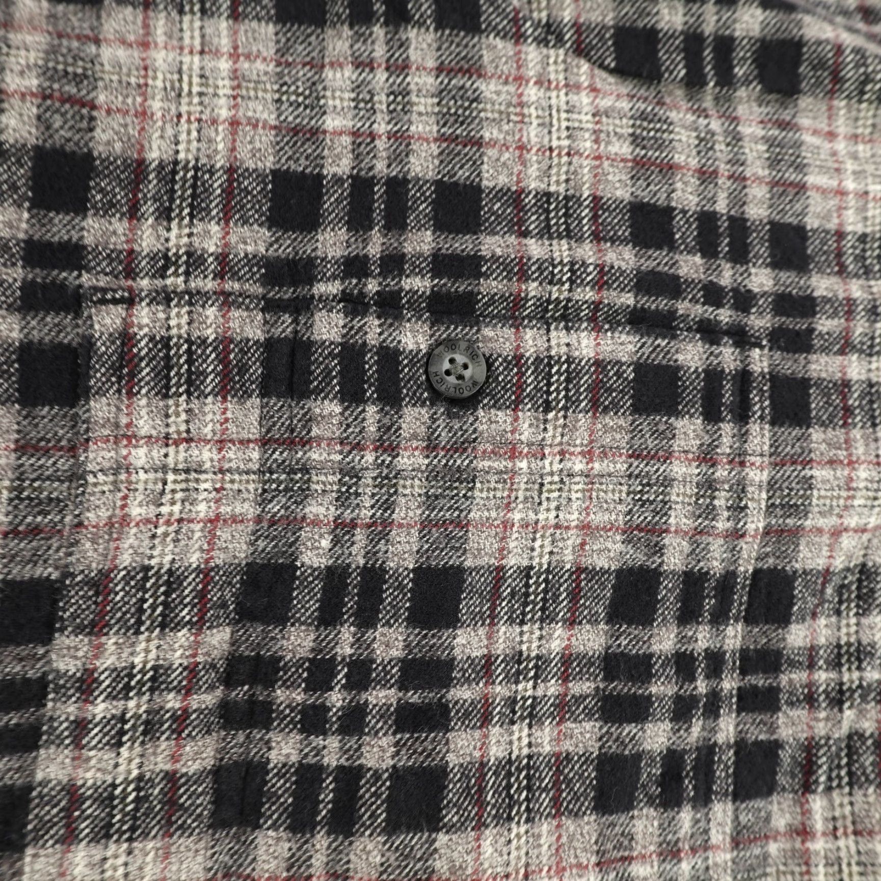 Vintage Woolrich Shirt Men 2XL Black Flannel Button-Up Utility Outdoor Casual Plaid 2XL Mens Size US XXL / EU 58 / 5 - 4 Thumbnail