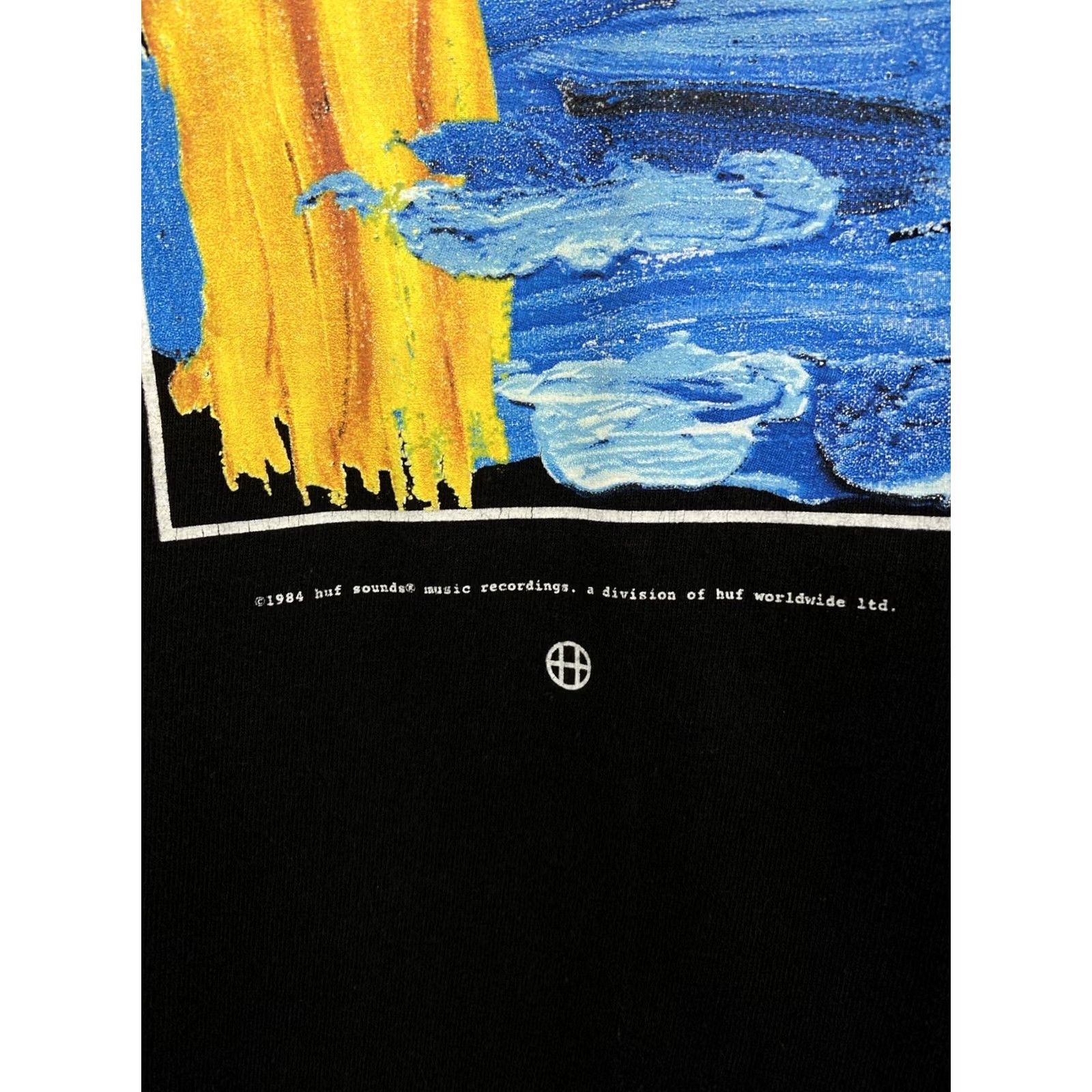 Huf VINTAGE HUF Worldwide Art t-shirt M Black Mens 1984 Skateboards rare hype Shirt Size US M / EU 48-50 / 2 - 8 Thumbnail