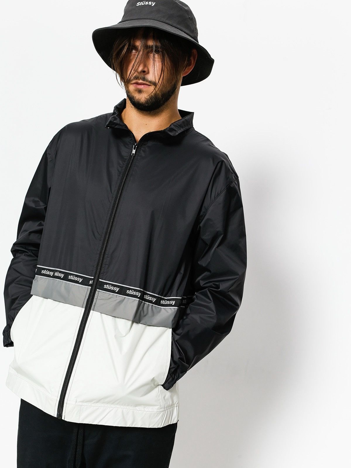Stussy Stussy Jacket Nylon Warm Up Jacket Reflective MultiColoured Size US XL / EU 56 / 4 - 4 Thumbnail