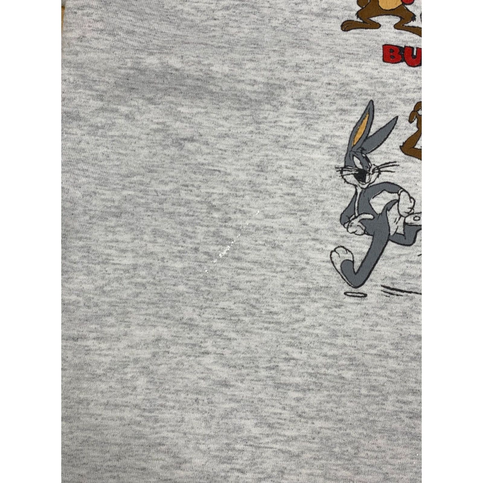 Vintage VINTAGE Bugs and Taz Never a Dull Moment T Shirt Mens M Gray 90s Cartoon, Warner Bros. Shirt Mens M Gray Size US M / EU 48-50 / 2 - 4 Thumbnail