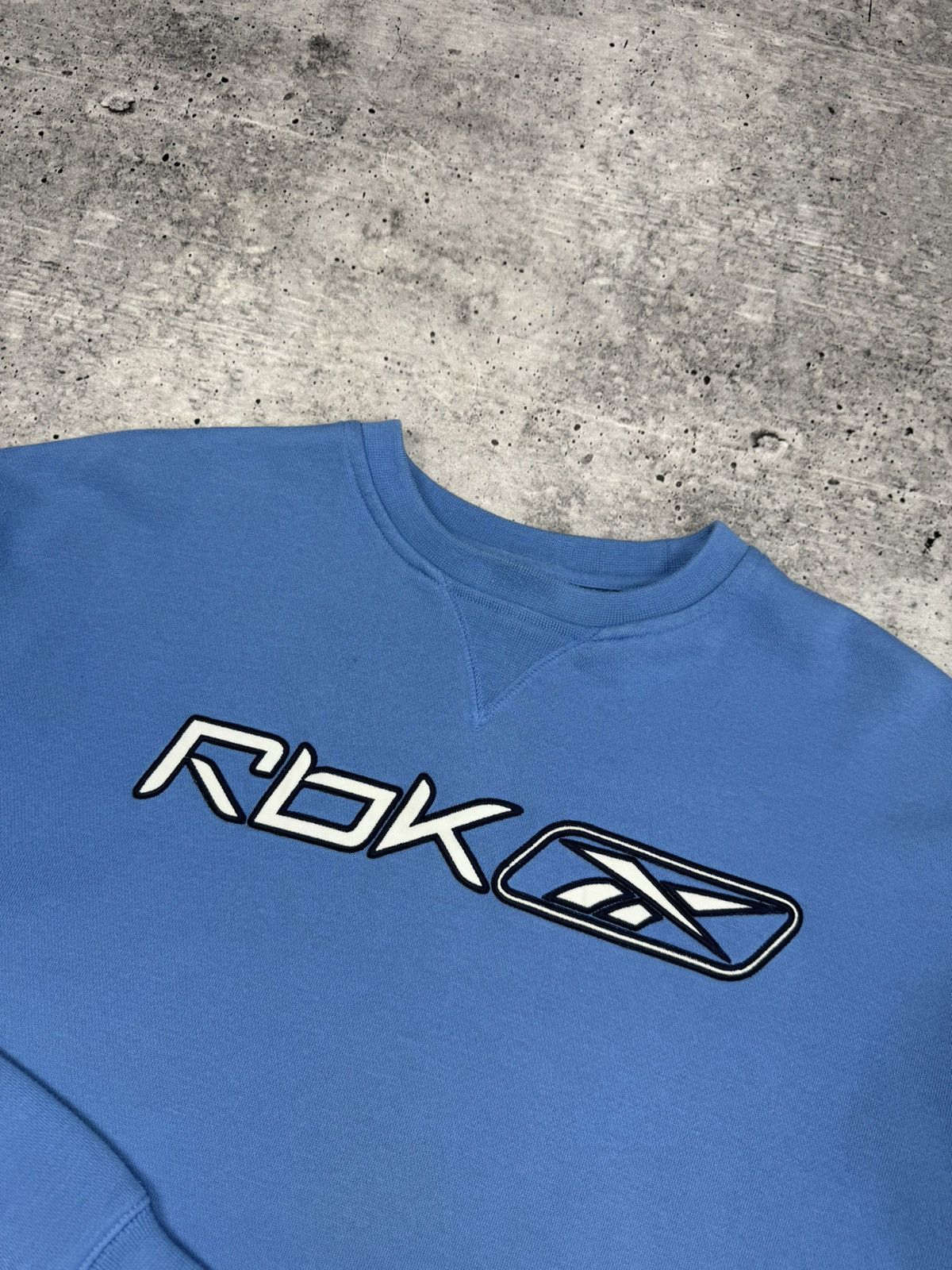 Reebok × Vintage Vintage Reebok 90’s Y2K Big Logo American College Sweatshirt Size US L / EU 52-54 / 3 - 7 Thumbnail