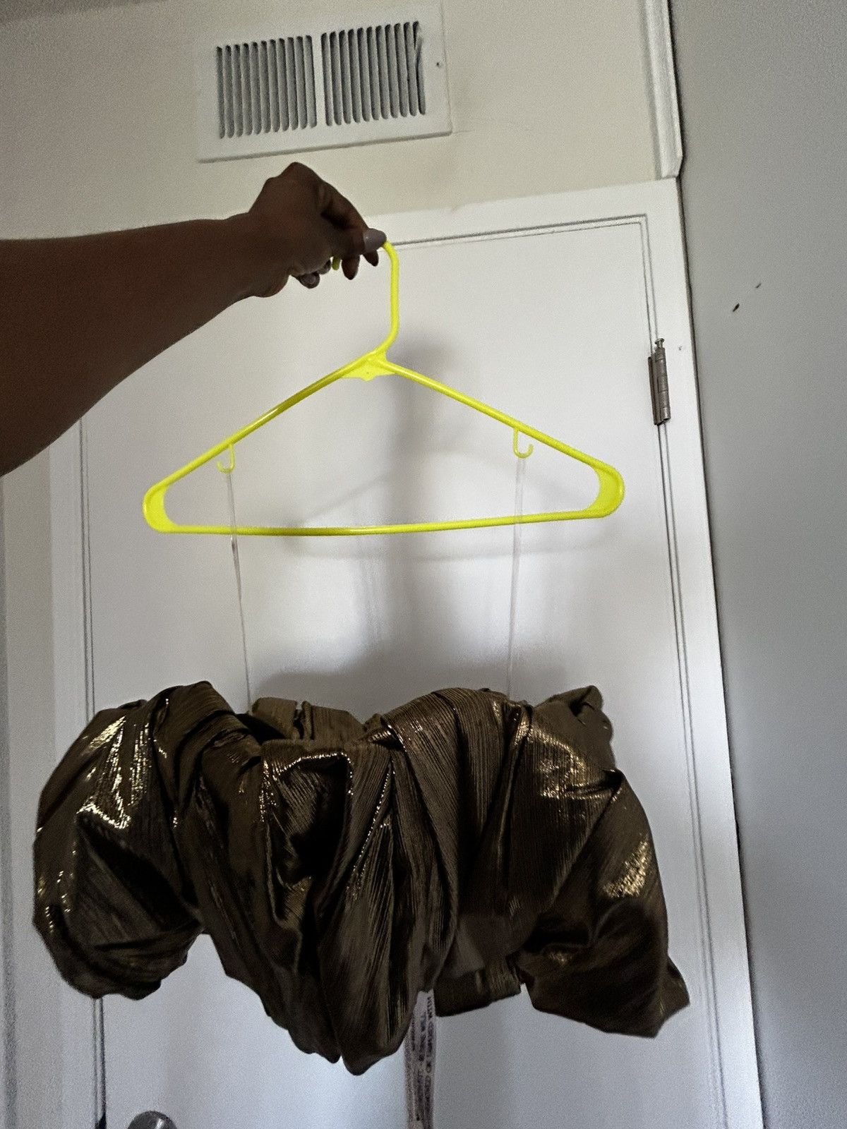 House of CB House of CB Gold Lame Ruffle Bustier Top - XS - NWT Size XS / US 0-2 / IT 36-38 - 7 Thumbnail