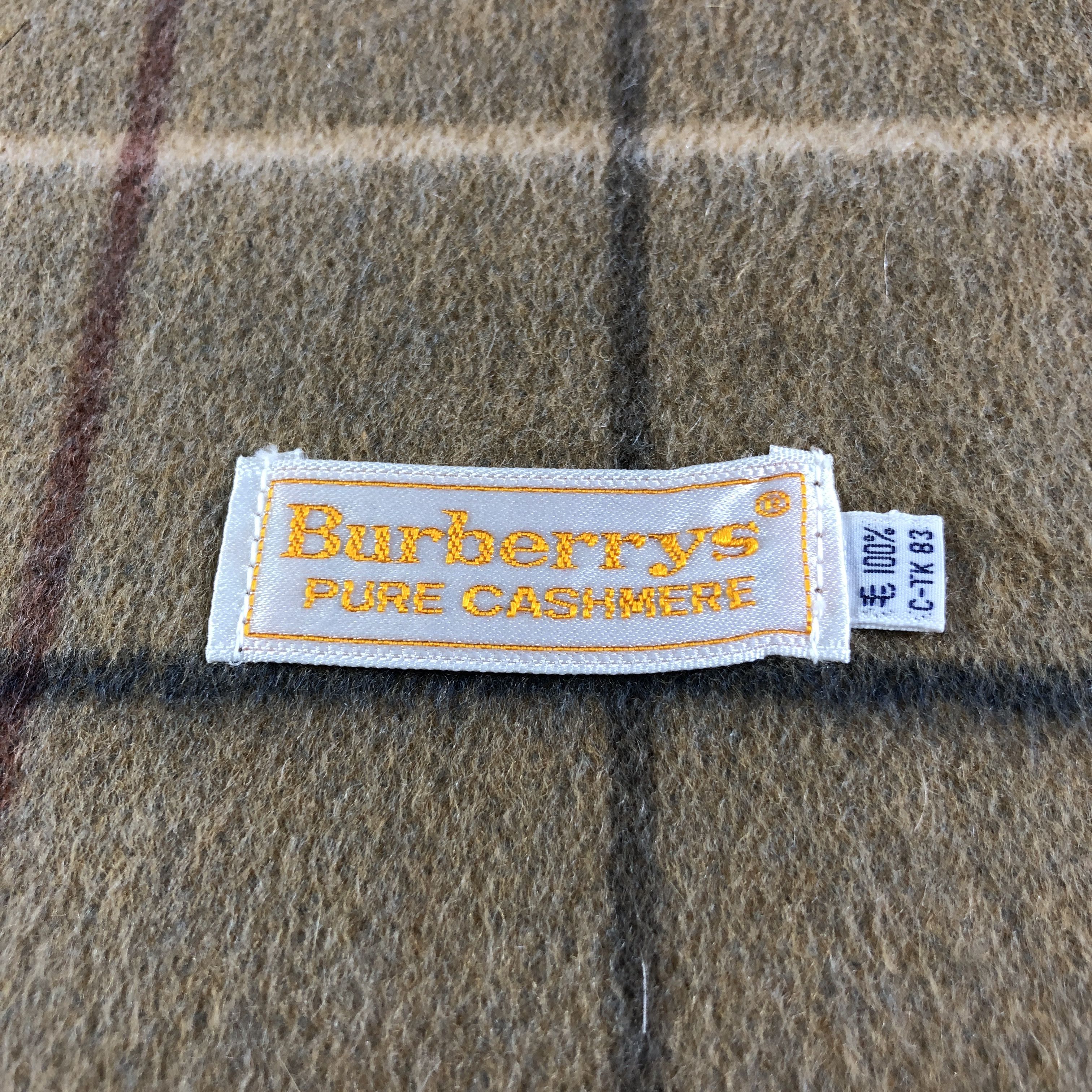 Burberry Vintage Burberrys Scarf Muffler Neckwear V2655 Size ONE SIZE - 4 Thumbnail