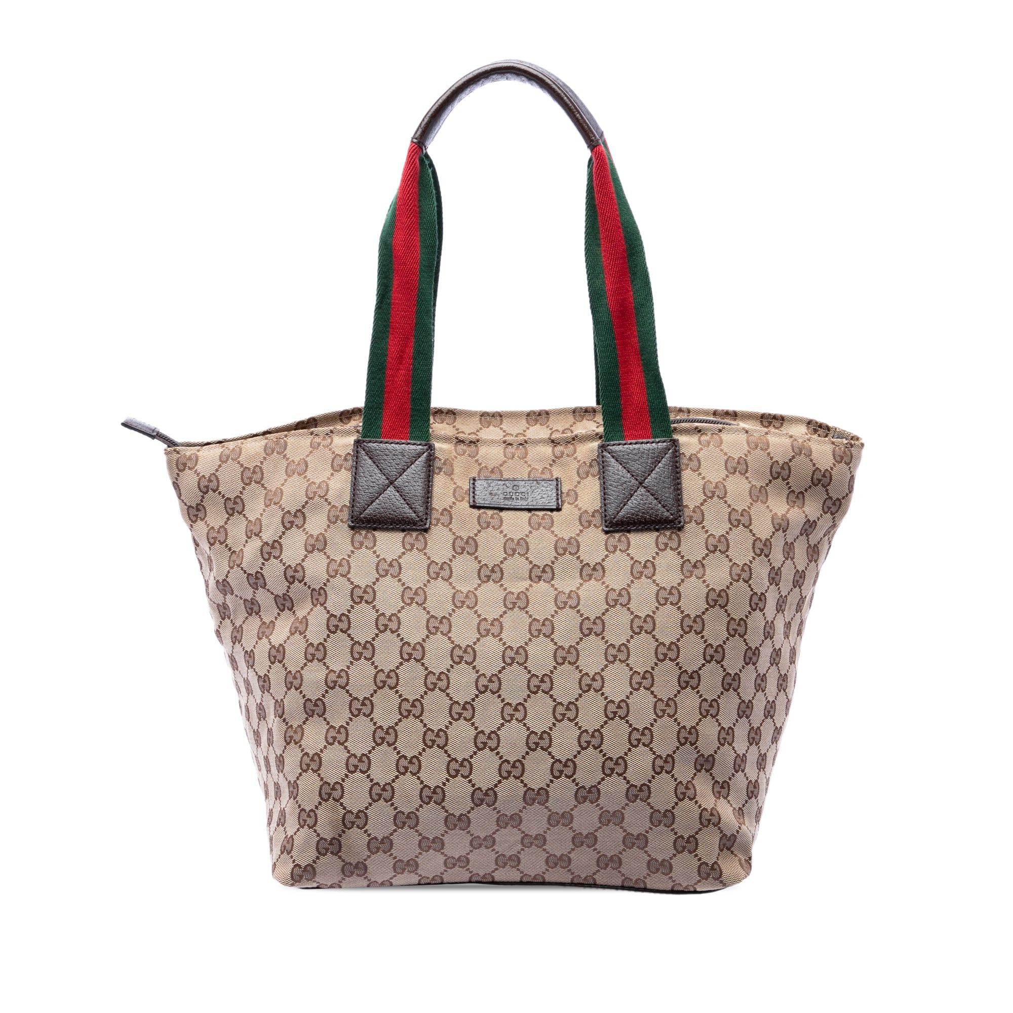 Gucci GG Canvas Web Tote Size ONE SIZE - 1 Thumbnail