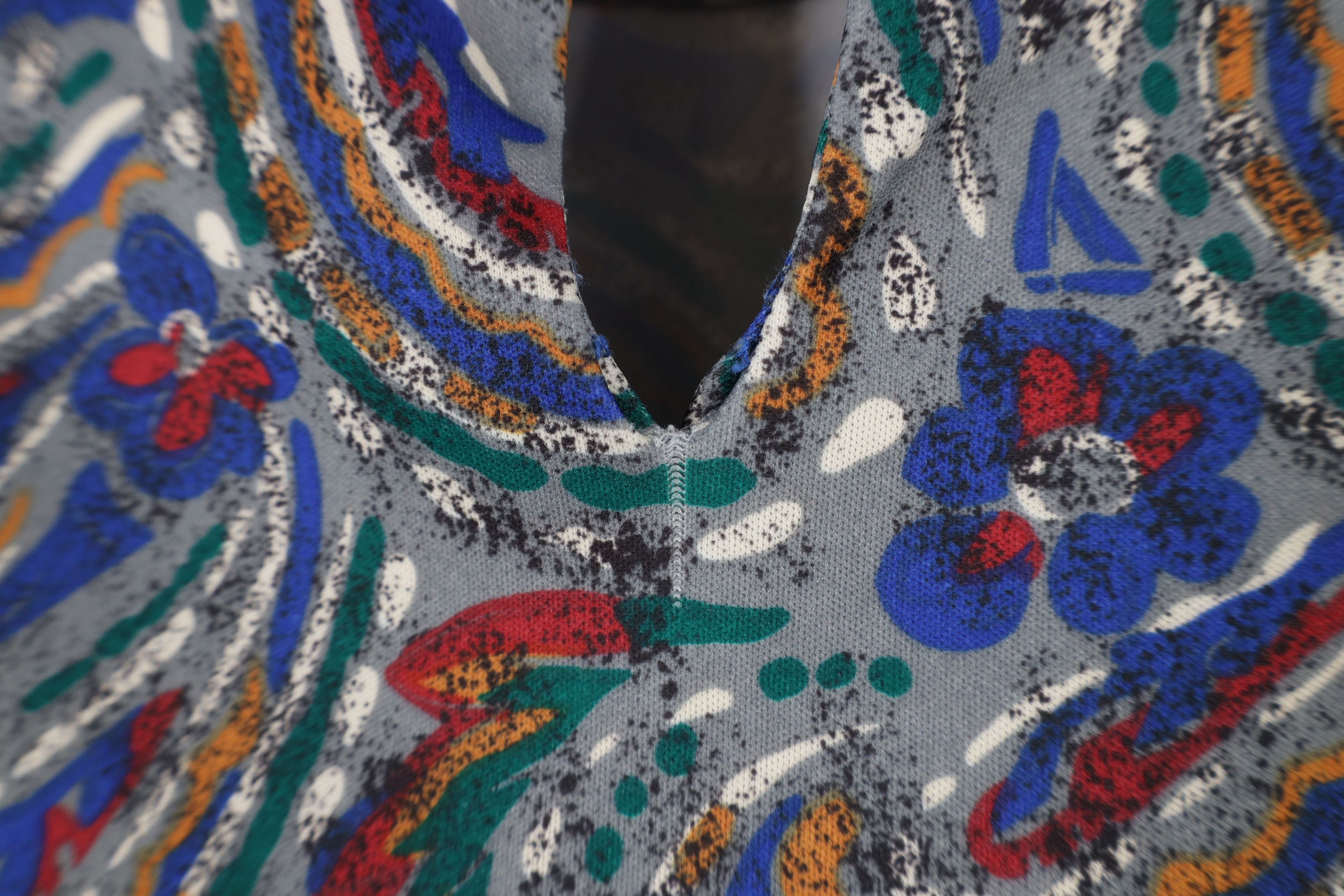 Vintage Vintage 80s 90s Streetwear Paisley Flower Knit Shirt Top USA Size XL / US 12-14 / IT 48-50 - 11 Thumbnail