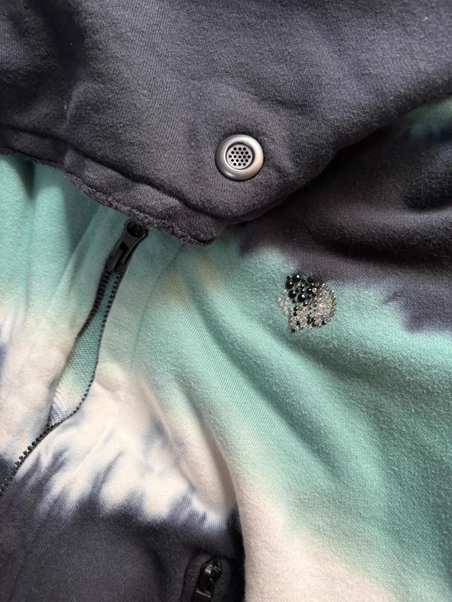 FranCisT MOR.K.S francist mor.k.s. vintage kei tie-dye hoodie double zip Size S / US 4 / IT 40 - 9 Thumbnail