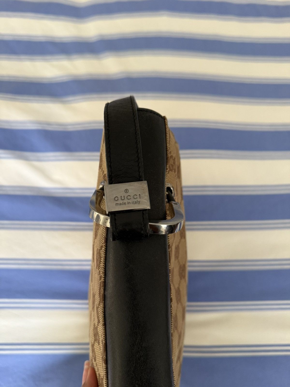 Gucci tom ford gucci monogram drawstring shoulder bag Size ONE SIZE - 2 Thumbnail