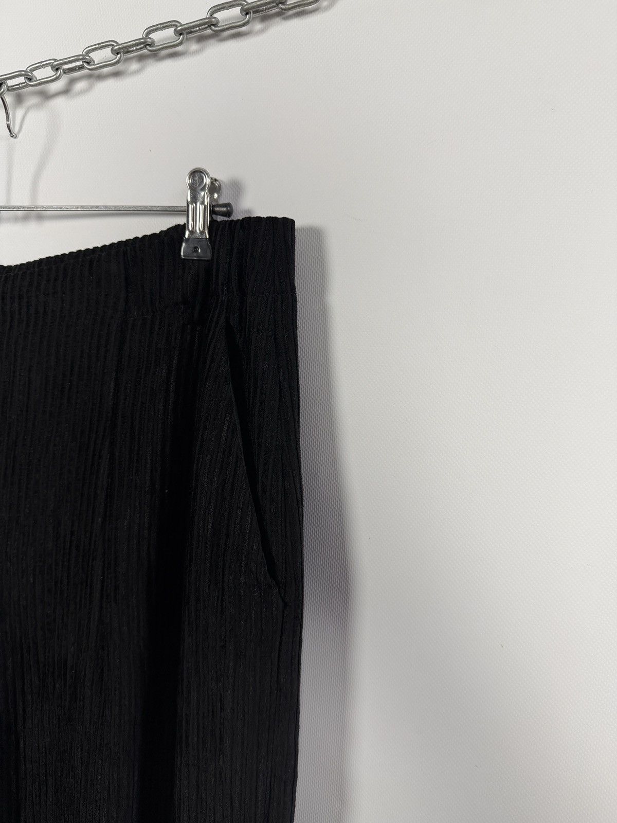 Annette Gortz Annette Gortz Viscose Crinkled Velvet Effect Pants Wide Leg Size 30" / US 8 / IT 44 - 6 Thumbnail
