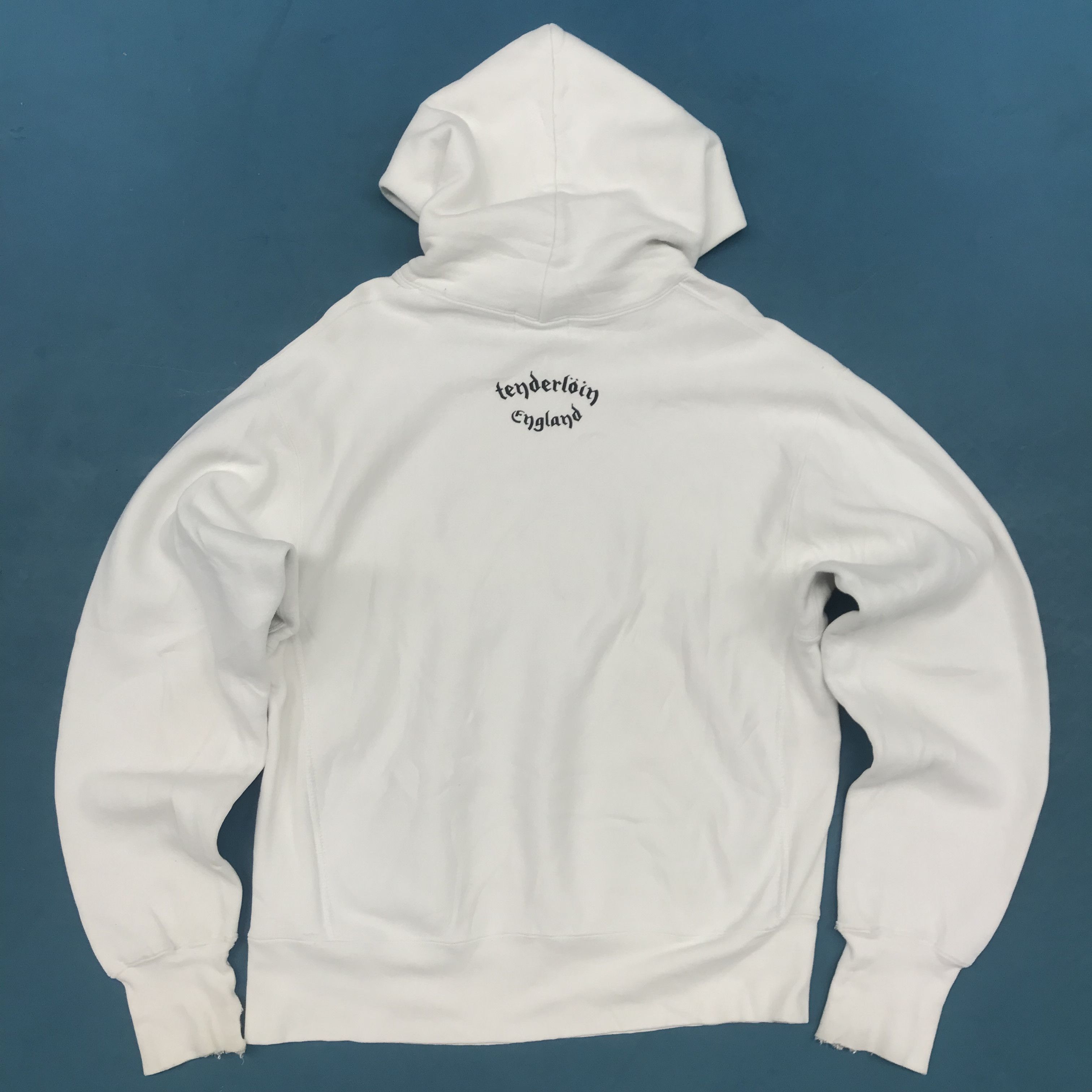 Tenderloin Rare!! Vintage 90s/00s Tenderloin Japan Spellout Hoodie Size US L / EU 52-54 / 3 - 10 Thumbnail