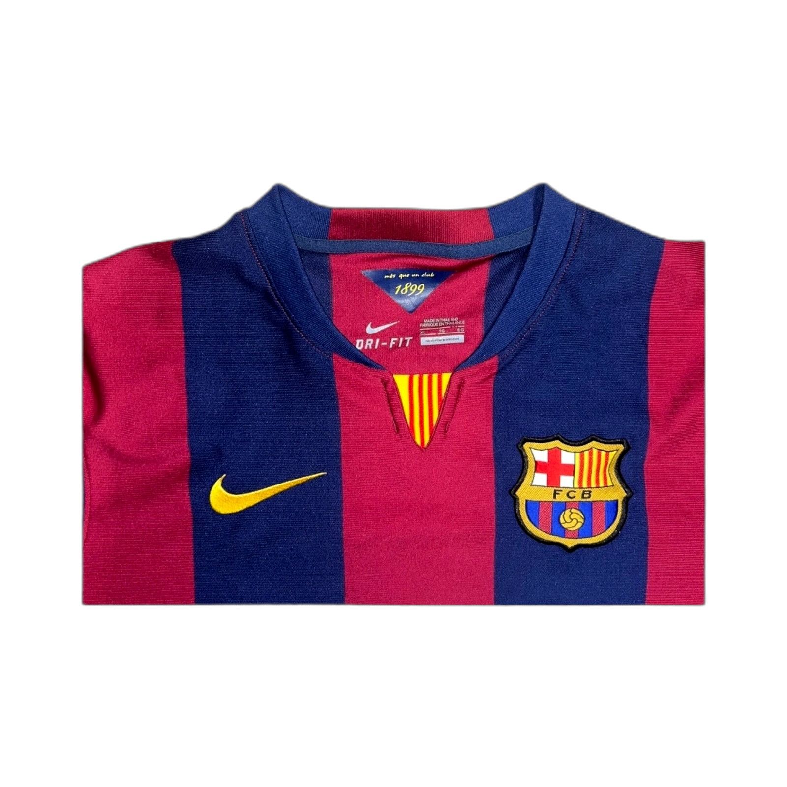 Nike FC Barcelona 2014-2015 Home Long Sleeve Jersey Ornelas #85 V Size US XL / EU 56 / 4 - 3 Thumbnail
