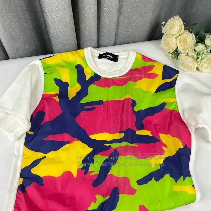 Dsquared2 DSQUARED2 Multicolored Cotton Women's T-shirt . Size XS / US 0-2 / IT 36-38 - 1 Thumbnail