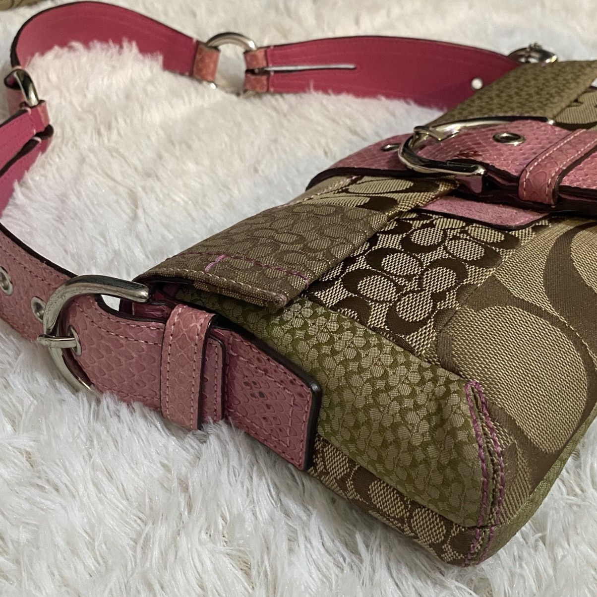 バッグ Coach Patchwork Soho Flap Shoulder Bag COACH® | Upcrafted Soho Flap Bag In Regenerative Leather