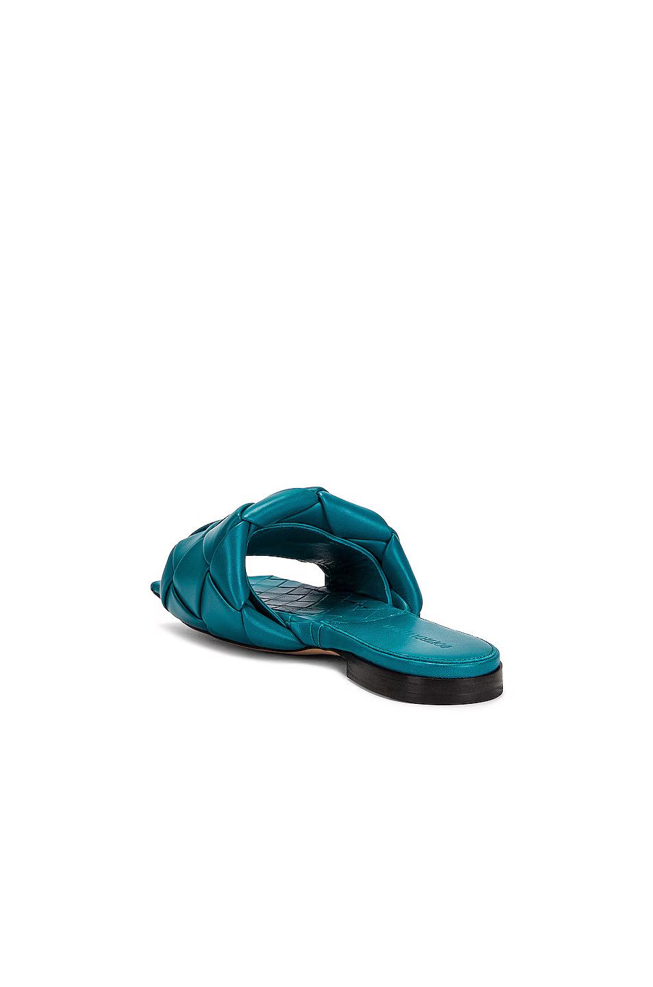 Bottega Veneta o1bcso1str0924 Lido Flat Sandal in Blue Size US 6 / IT 36 - 3 Thumbnail