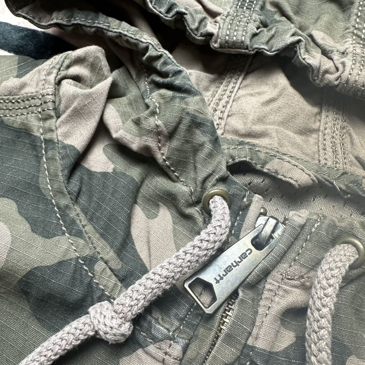 Carhartt Vintage Camouflage Carhartt Hooded Jacket Size US XL / EU 56 / 4 - 5 Thumbnail