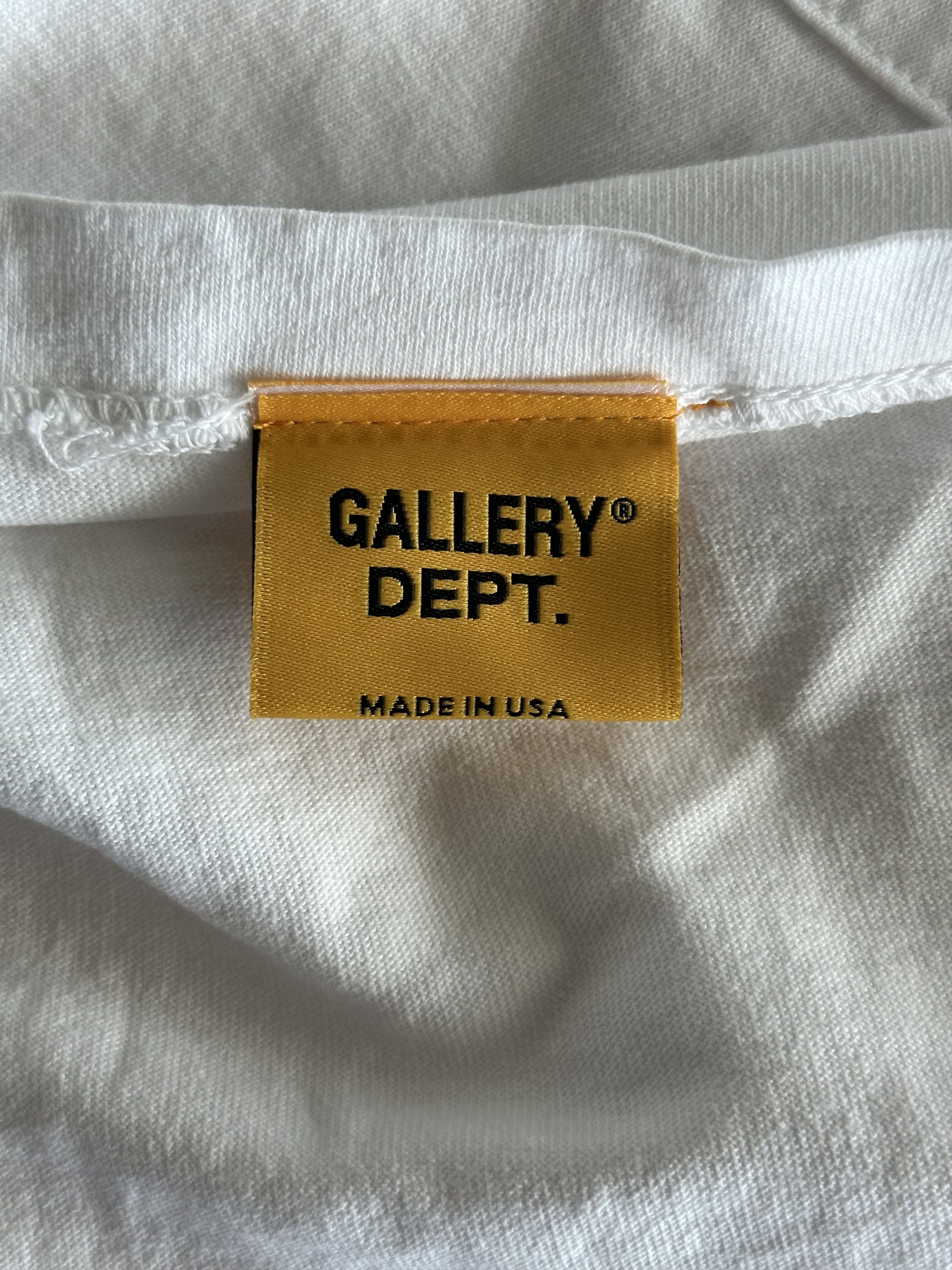 Gallery Dept. Gallery Dept White & Black French Logo Longsleeve T-Shirt Size US XL / EU 56 / 4 - 4 Thumbnail