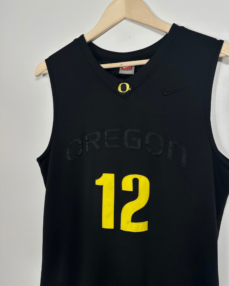 Nike Vintage Nike Oregon Ducks Black Basketball Jersey #12 Medium Size US M / EU 48-50 / 2 - 4 Thumbnail