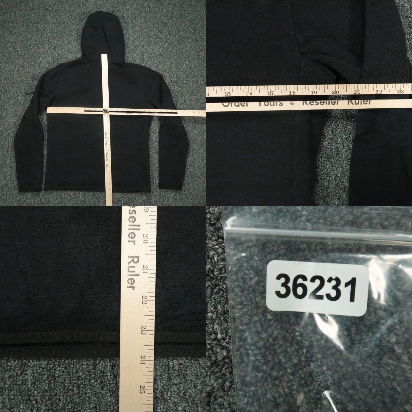 Nike Nike Hoodie Men Small Black Sportswear Tech Fleece Pullover Athletic Pockets Size US S / EU 44-46 / 1 - 8 Thumbnail